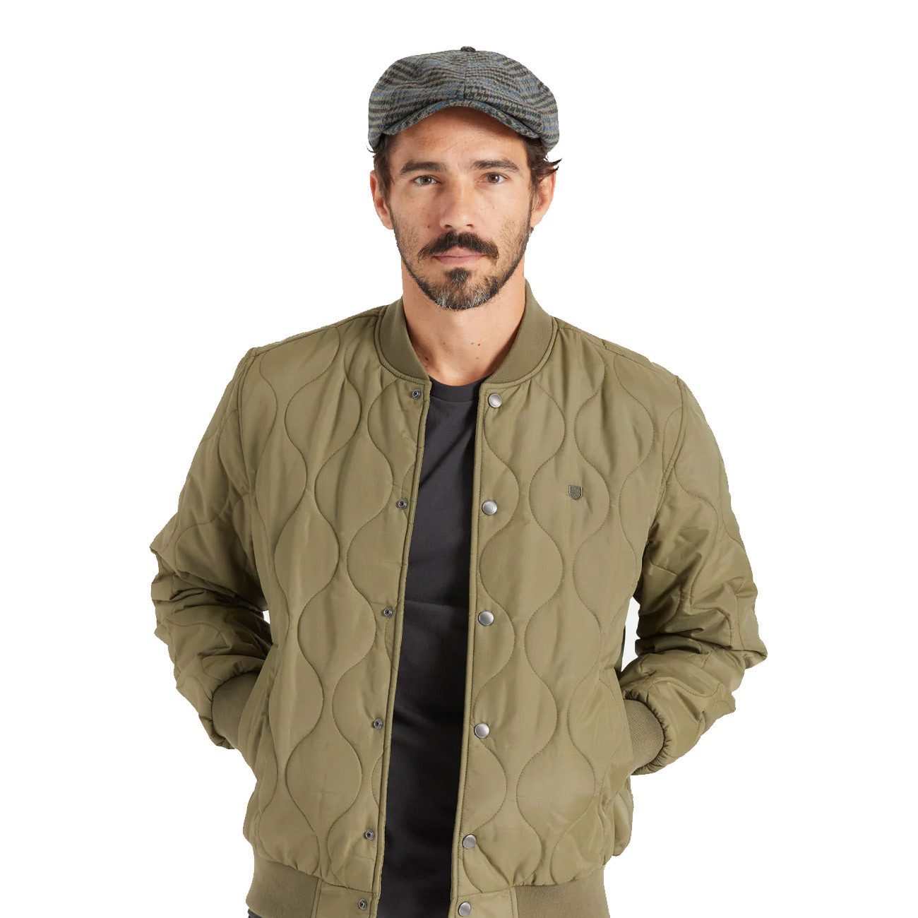 Brixton Snapback Cap Brixton Brood Snap Cap Heather Rock Indie Teal