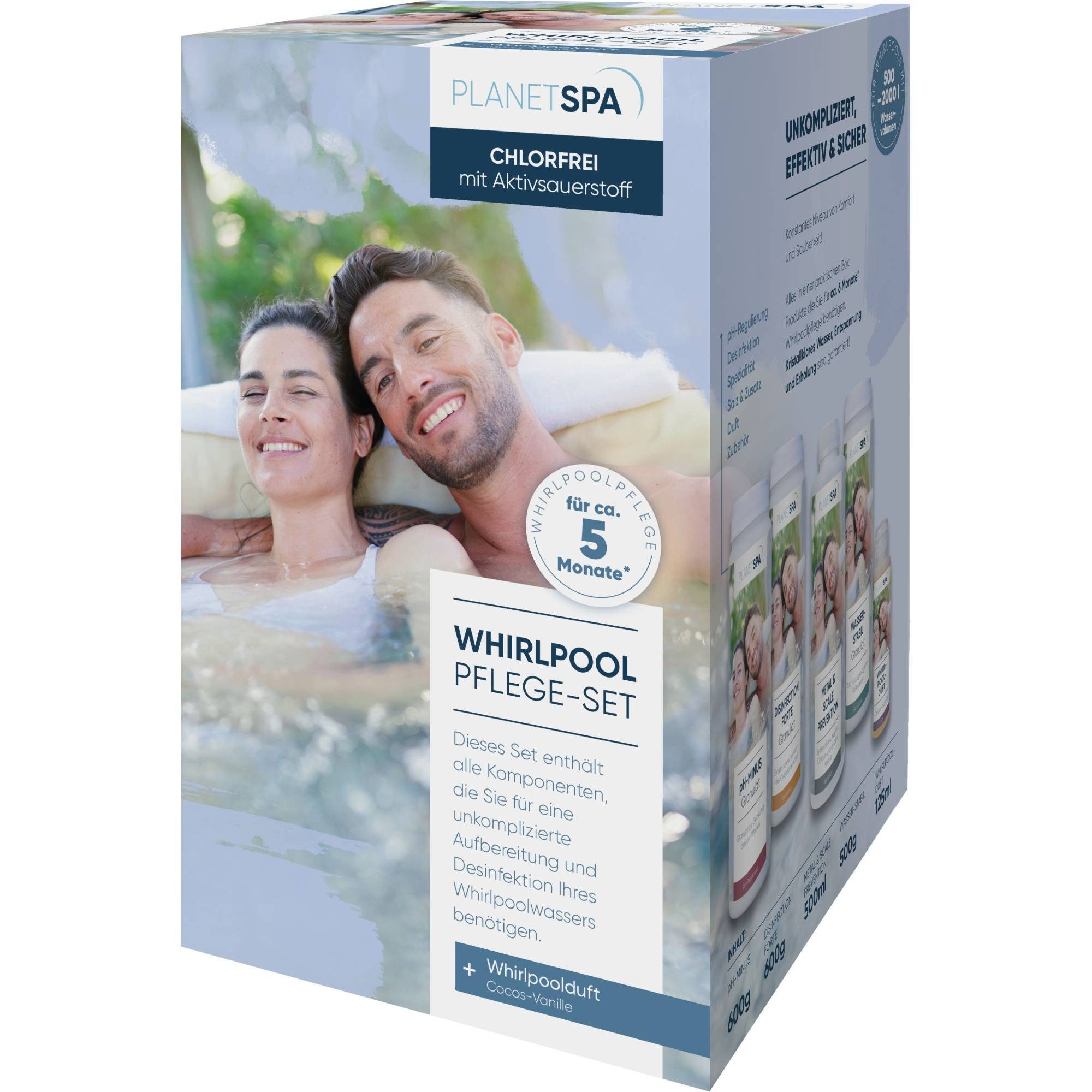 Planet Spa Poolpflege Planet Spa Whirlpoolpflege-Set Aktiv Sauerstoff