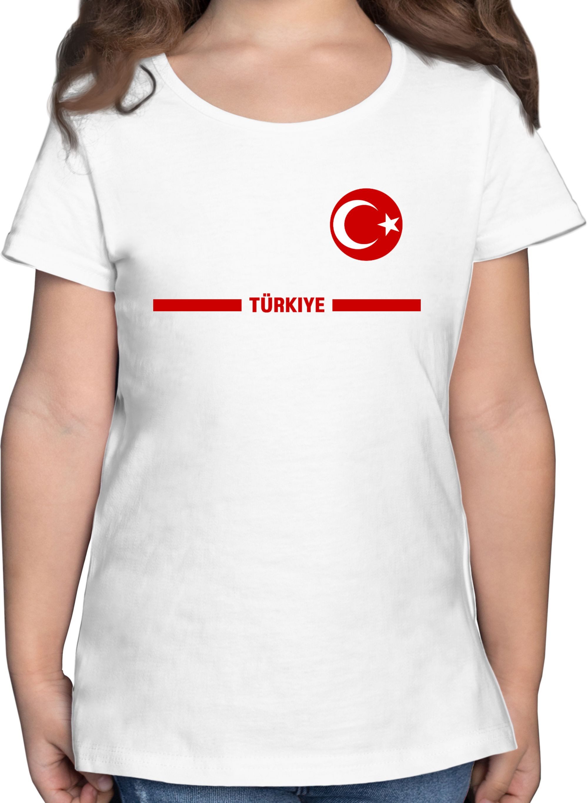 T-Shirt Türkei Trikot Wappen, Türkiye mit Stolz, Türkisches Fan-Motiv