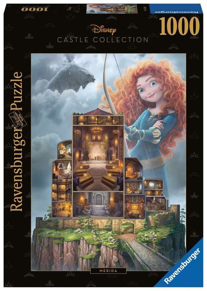 Puzzle Ravensburger 17335 Disney Castles: Merida 1000 Teile Puzzle