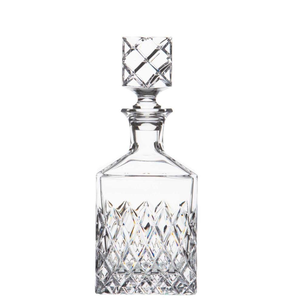 Karaffe Venedig (25 cm) Kristallglas mundgeblasen · von Hand geschliffen · Han