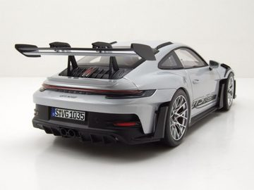 Norev Modellauto Porsche 911 GT3 RS 2022 eis grau Modellauto 1:18 Norev, Maßstab 1:18