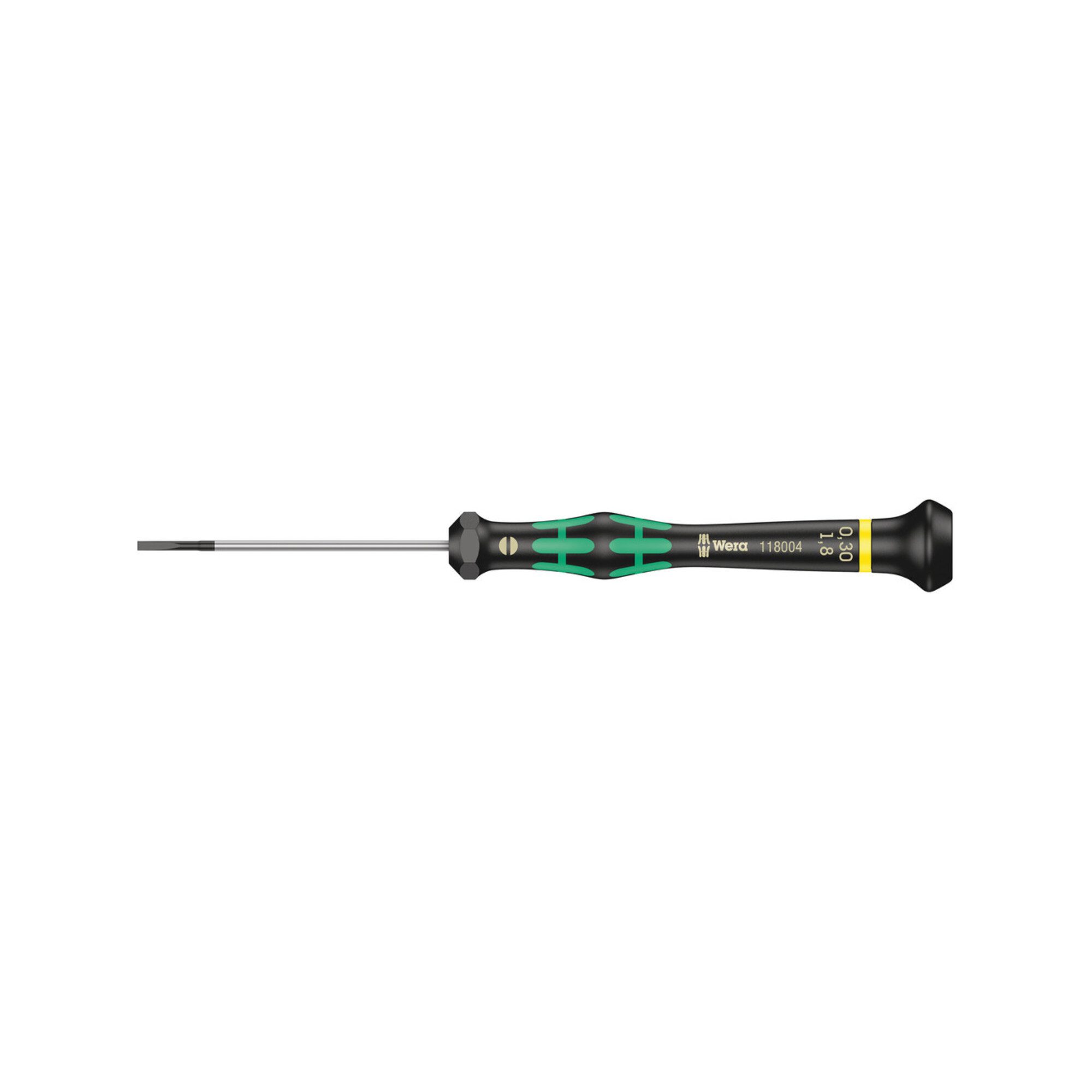 Wera Werkzeugset Wera 2035 Elektroniker-Schlitzschraubendreher, 0,30 x 1,8 x 60 mm