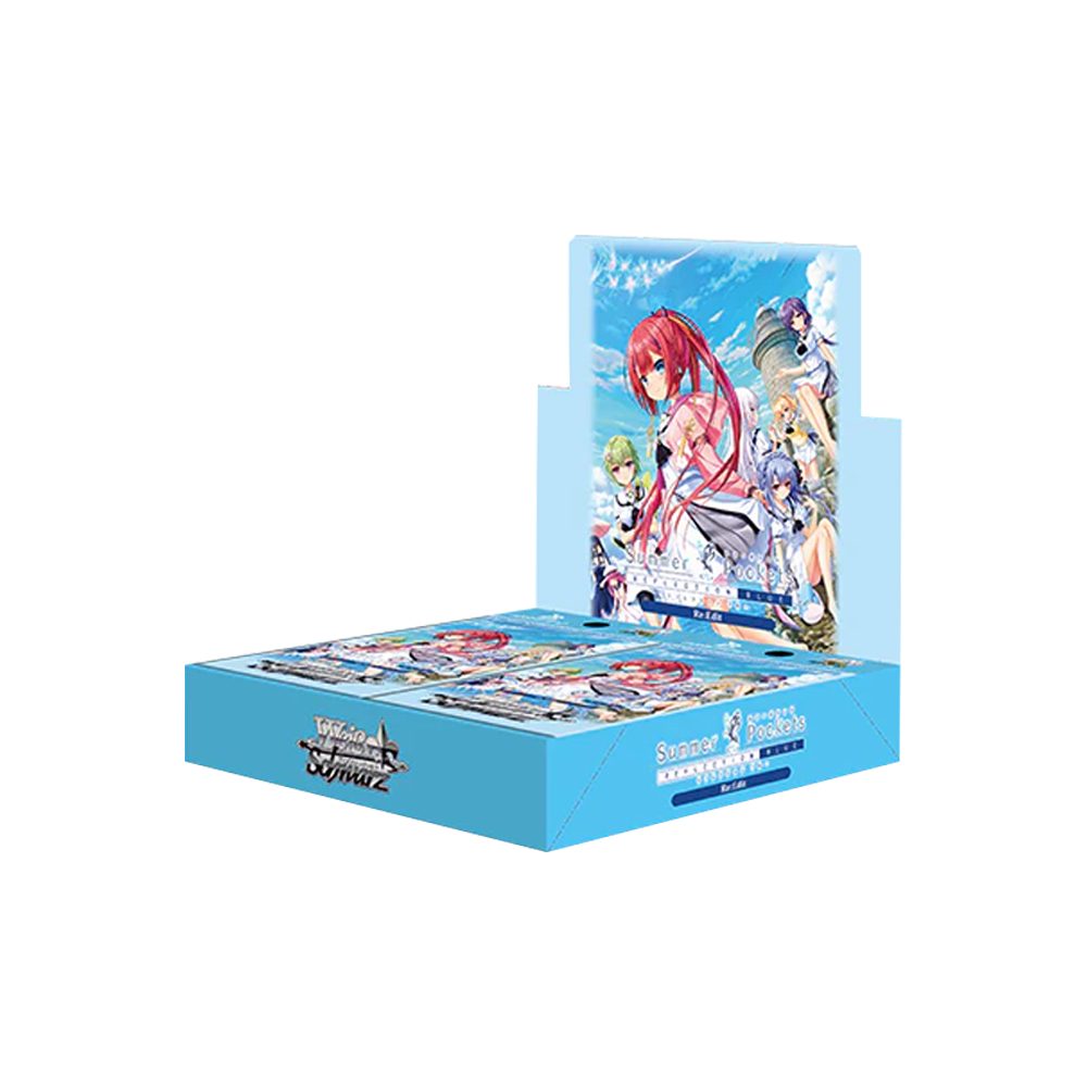Bushiroad Sammelkarte Weiss & Schwarz Summer Pockets Reflection Blue Re:Edit Display JP