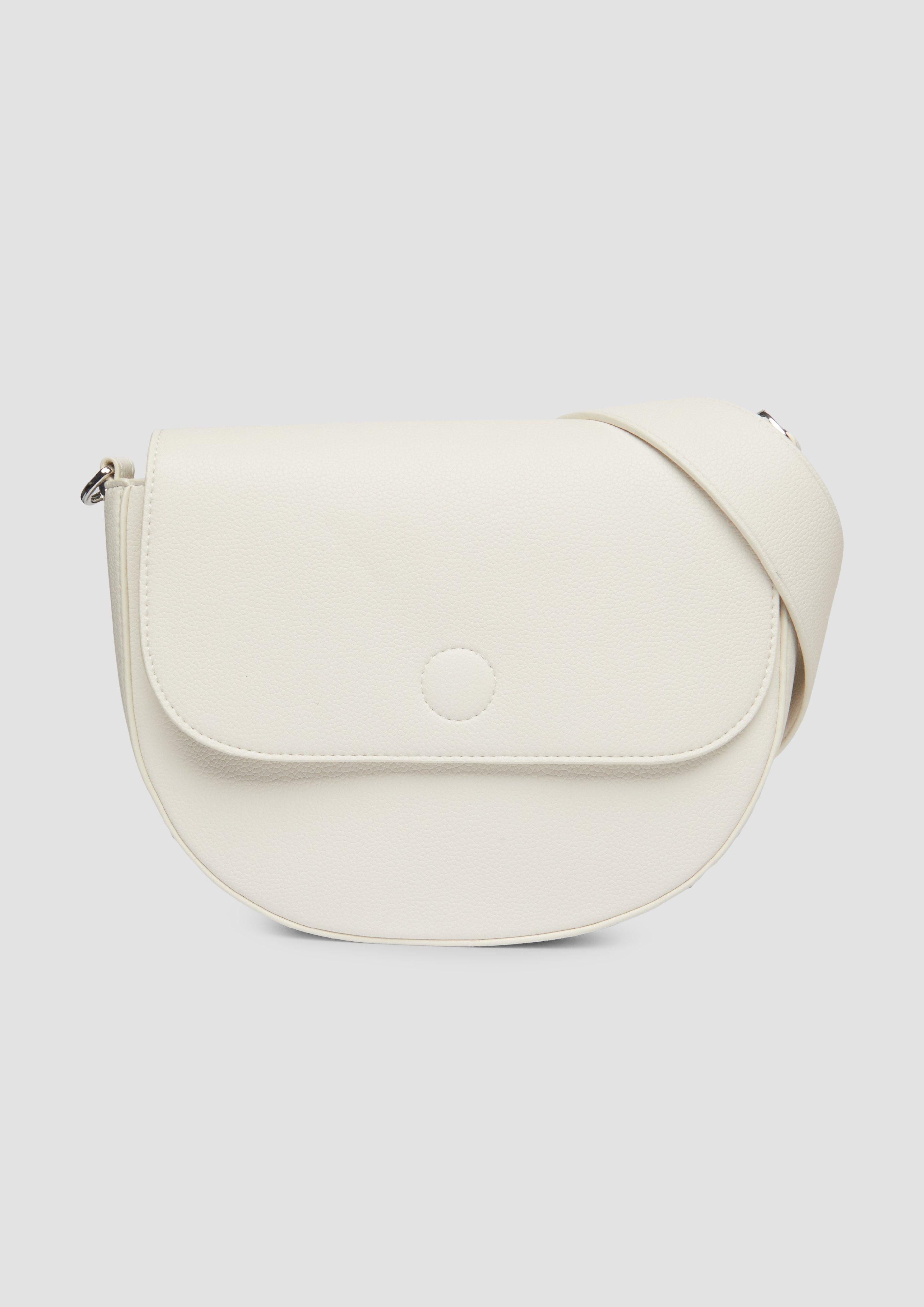 s.Oliver Tragetasche Crossbody-Bag mit Logo-Detail und Überschlag mit Magnetknopf, Logo