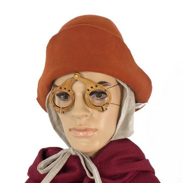 Vehi Mercatus Ritter-Kostüm Spätmittelalter Brille Brillengestell Holz 15. Jahrhundert Replik