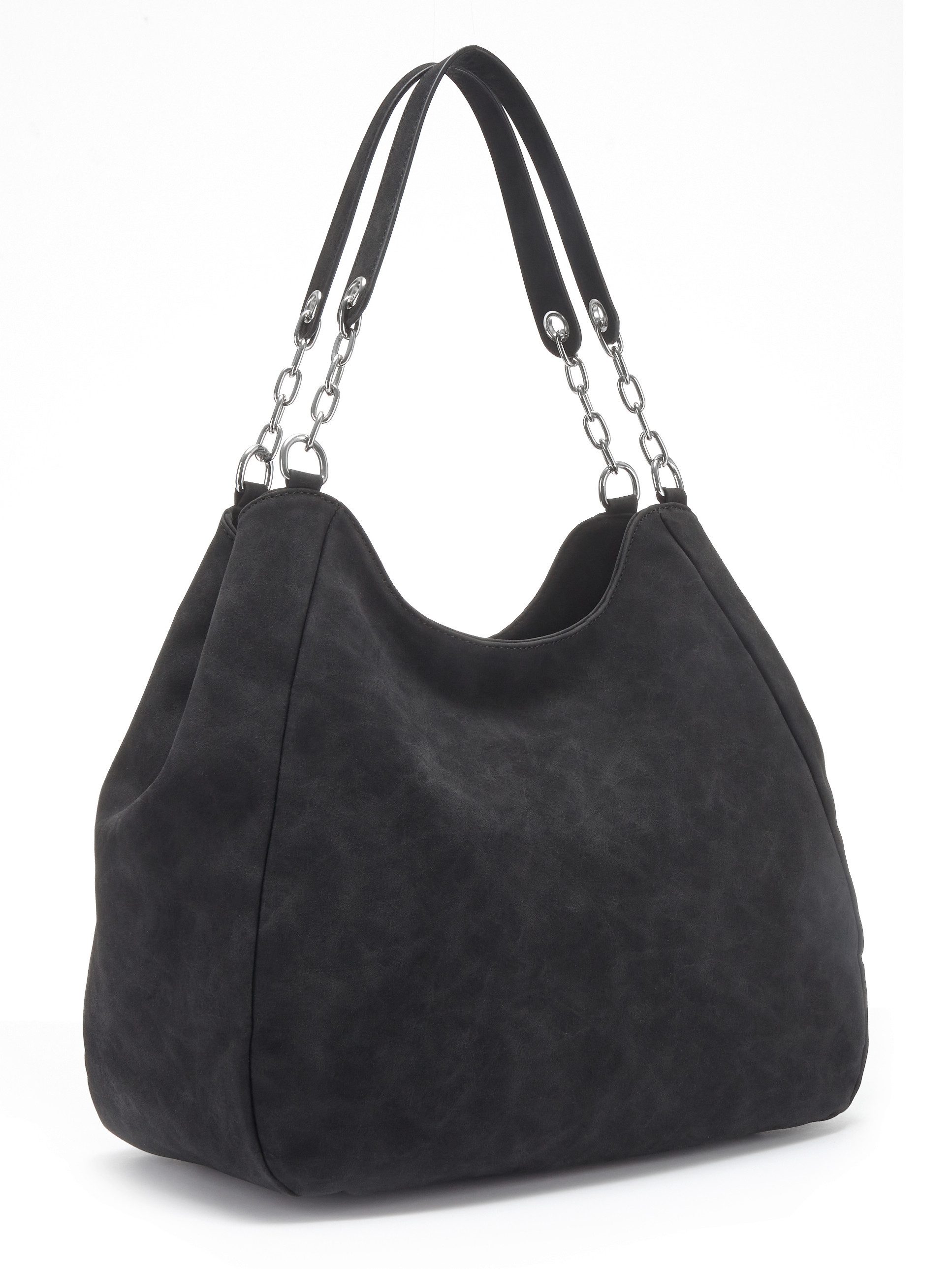Vivance Henkeltasche Schultertasche, mit silberfarbenen Details, günstig online kaufen