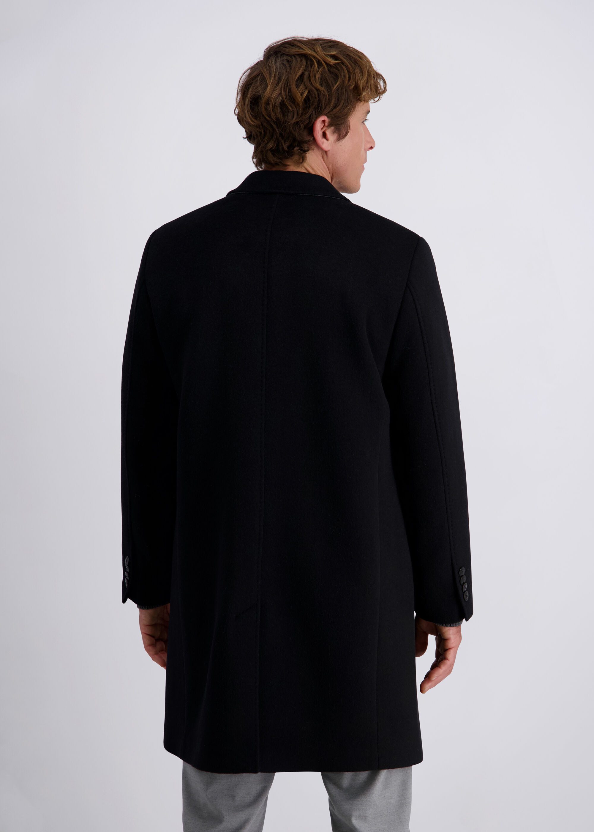 Pierre Cardin Langmantel aus hochwertigem Materialmix