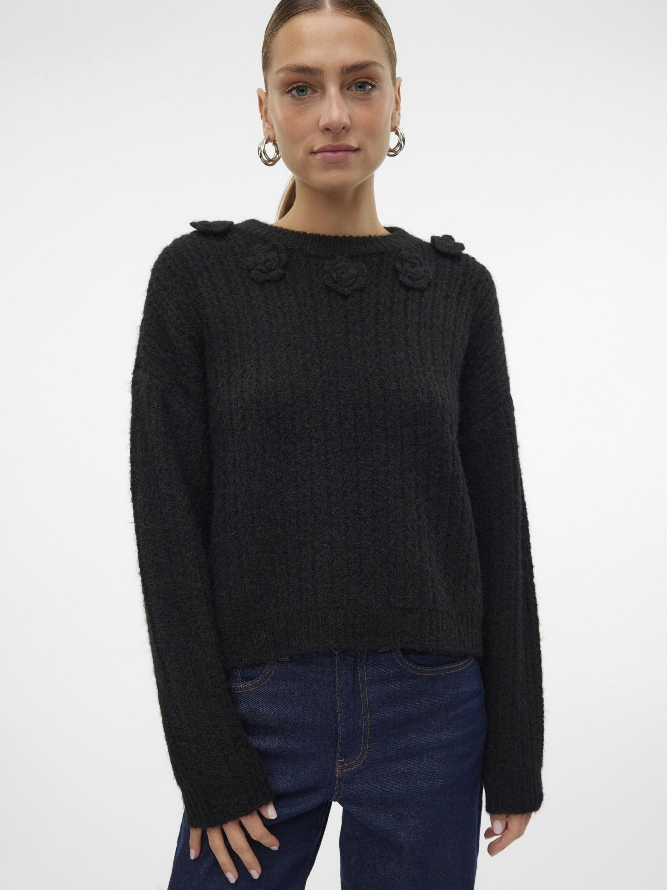 Vero Moda Strickpullover Aletta (1-tlg) Weiteres Detail