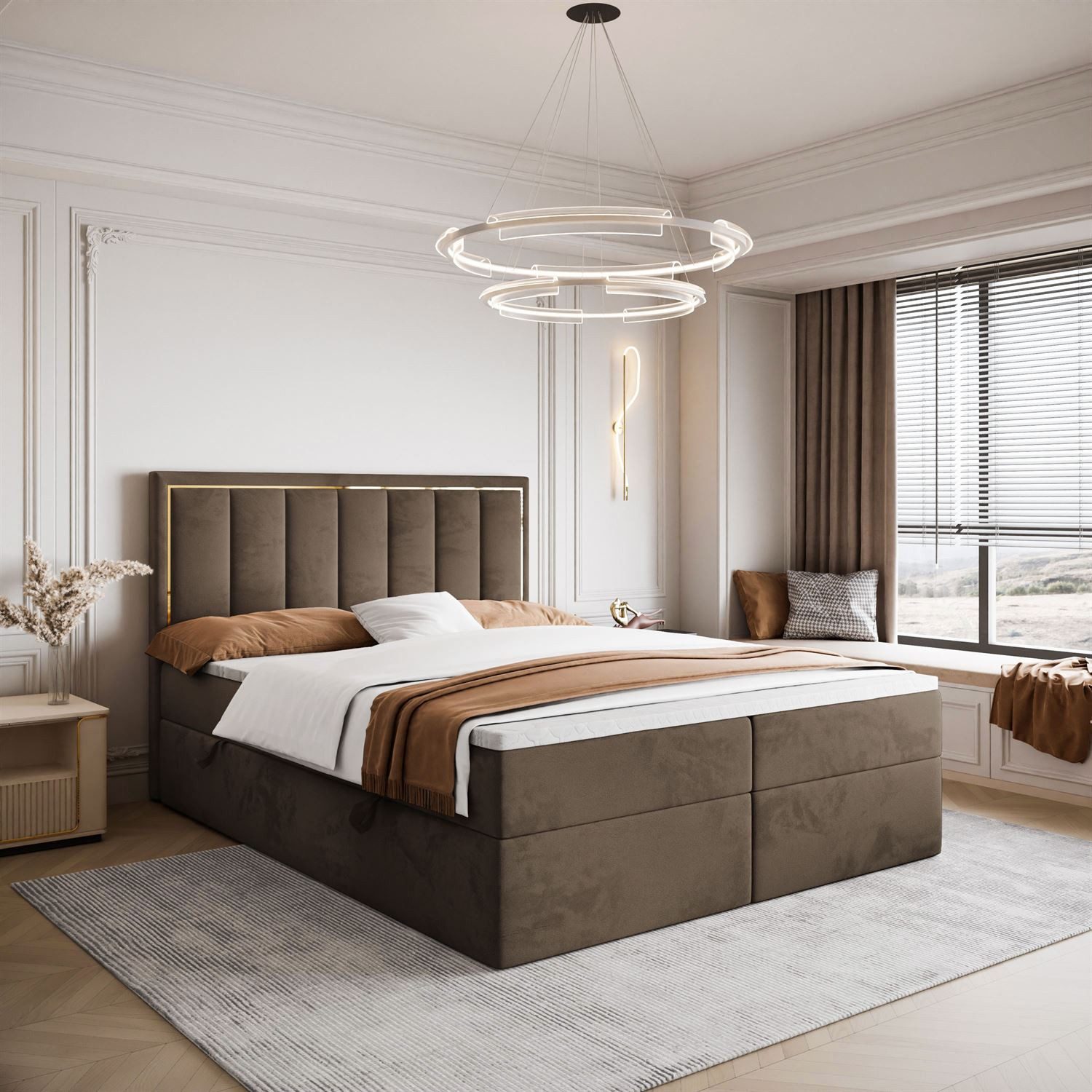Lookway Boxspringbett AURELIA mit Bettkästen und günstig online kaufen