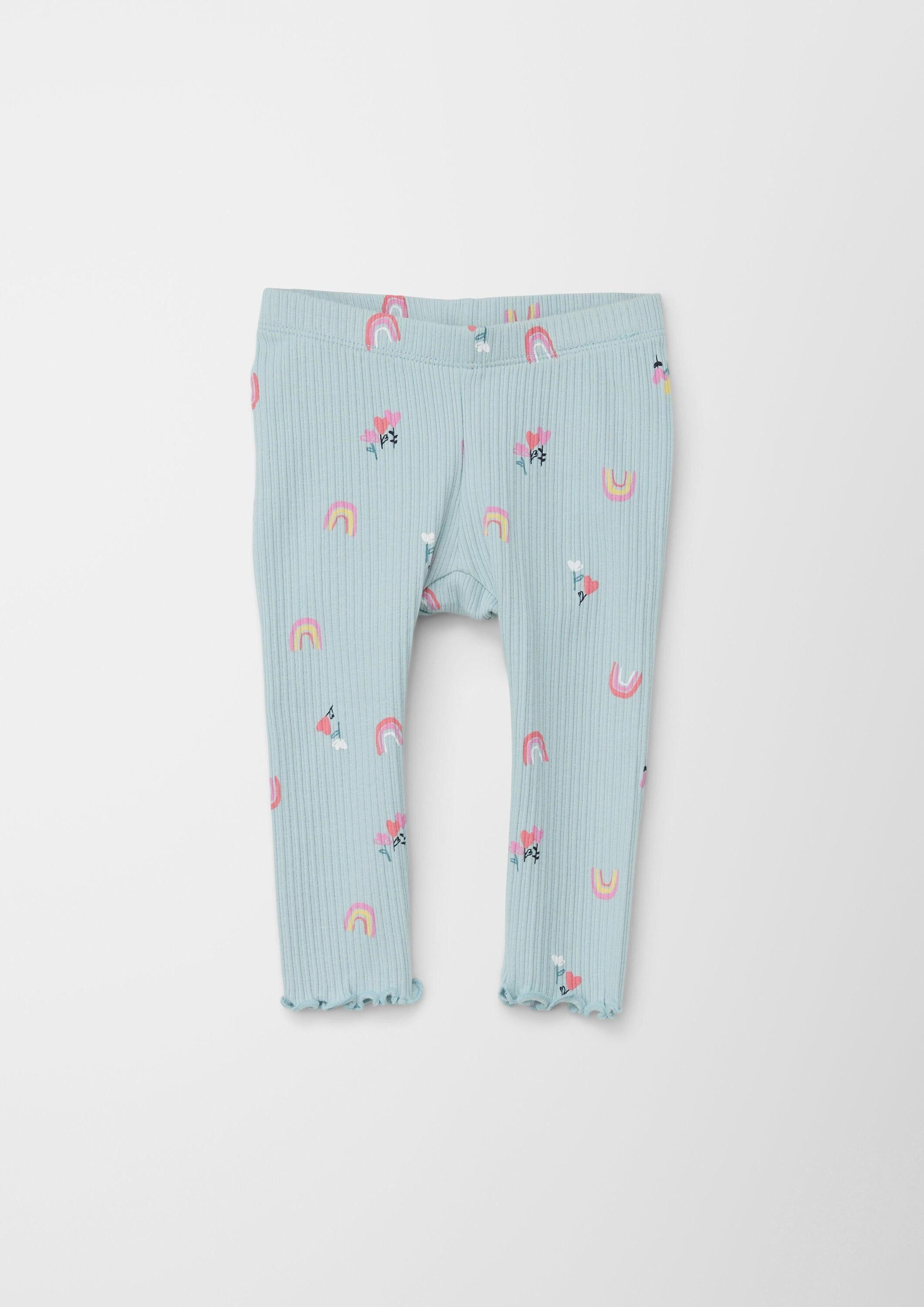 s.Oliver Leggings Leggins Leggings aus Rippware