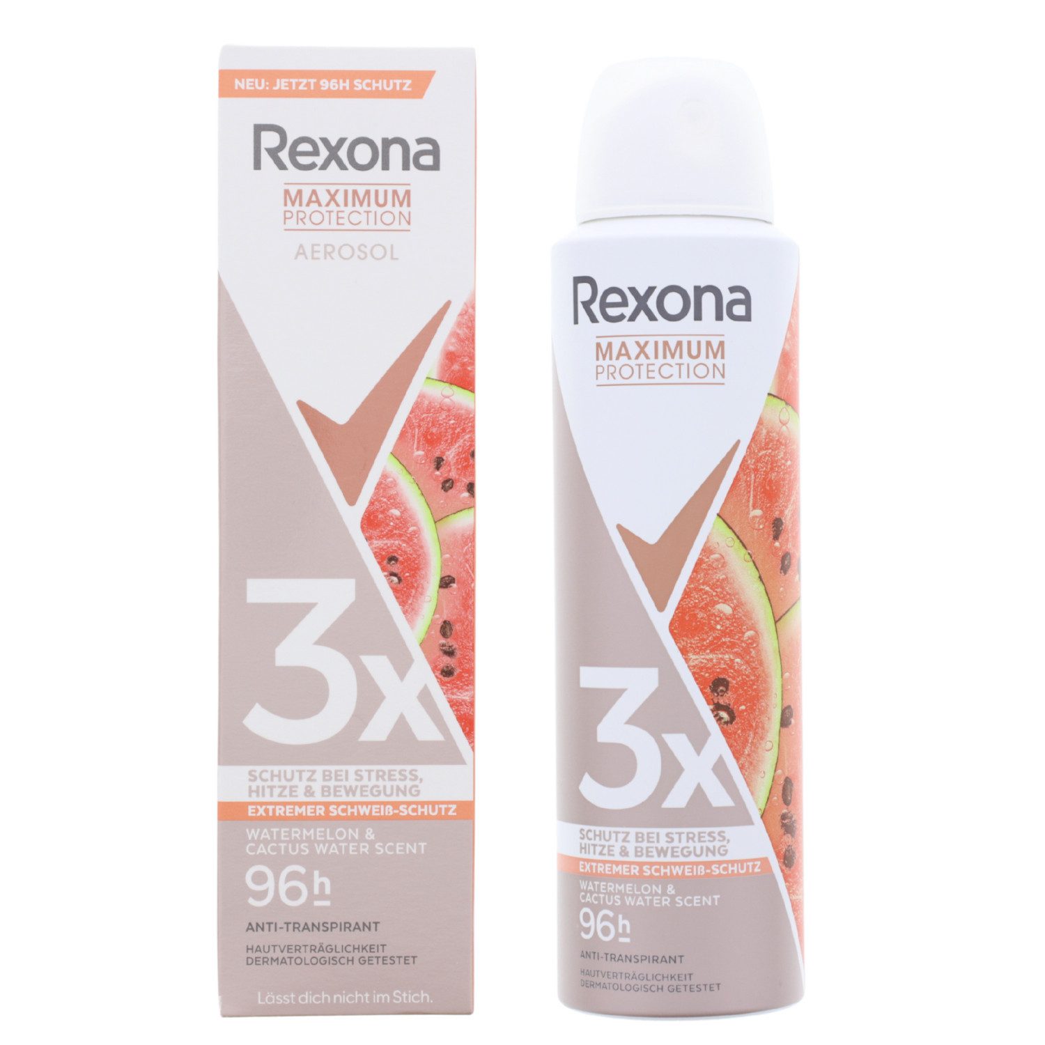 Rexona Bodyspray Rexona Maximum Protection 150ml Wassermelone & Kaktuswasser Duft Anti-