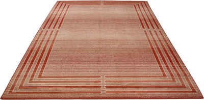 Teppich »Arthur«, Leonique, rechteckig, Höhe 18 mm, mit Bordüre, Hoch-Tief-Effekt, moderne Optik, ideale Teppiche für Wohnzimmer, Schlafzimmer, Esszimmer, Arbeitszimmer
