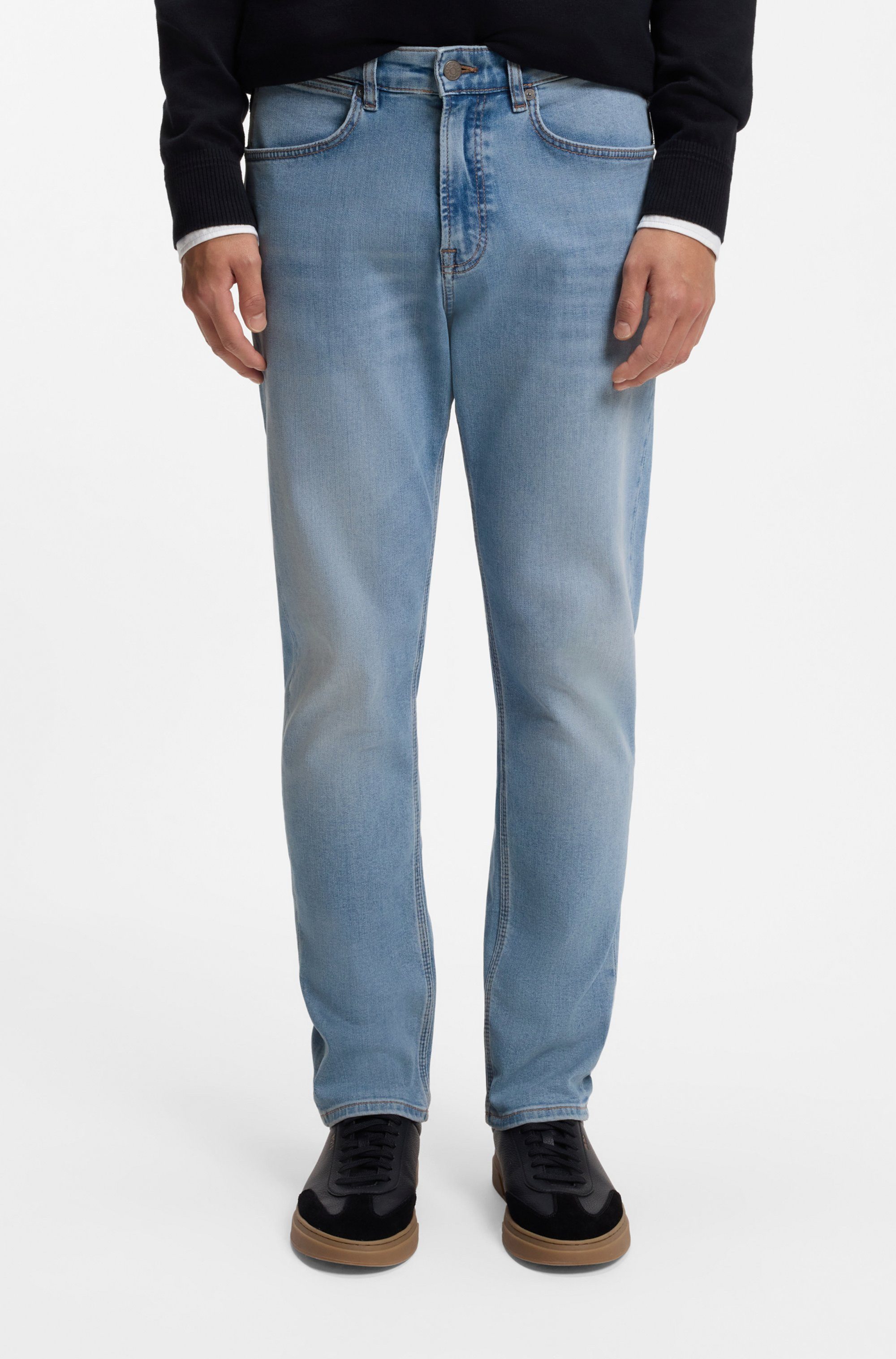 BOSS ORANGE Tapered-fit-Jeans ONYX 1 BO in 5-Pocket-Form, komfortabler Stre günstig online kaufen