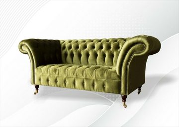 JVmoebel Chesterfield-Sofa, Sofa Zweisitzer 2 Sitzer Klassische Polster Neu Couchen Chesterfield