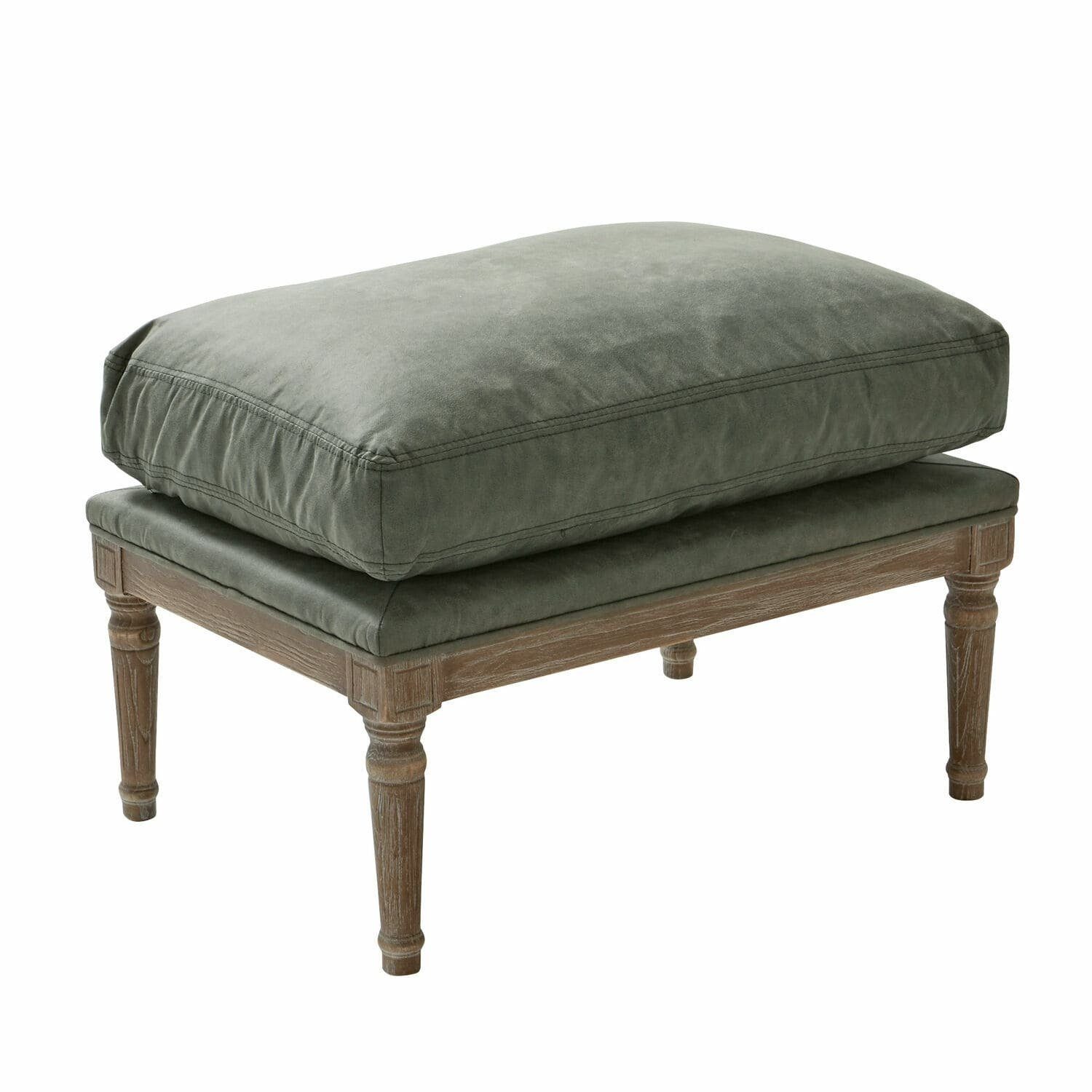 Mirabeau Hocker Hocker Greenbrier antikbraun/grün