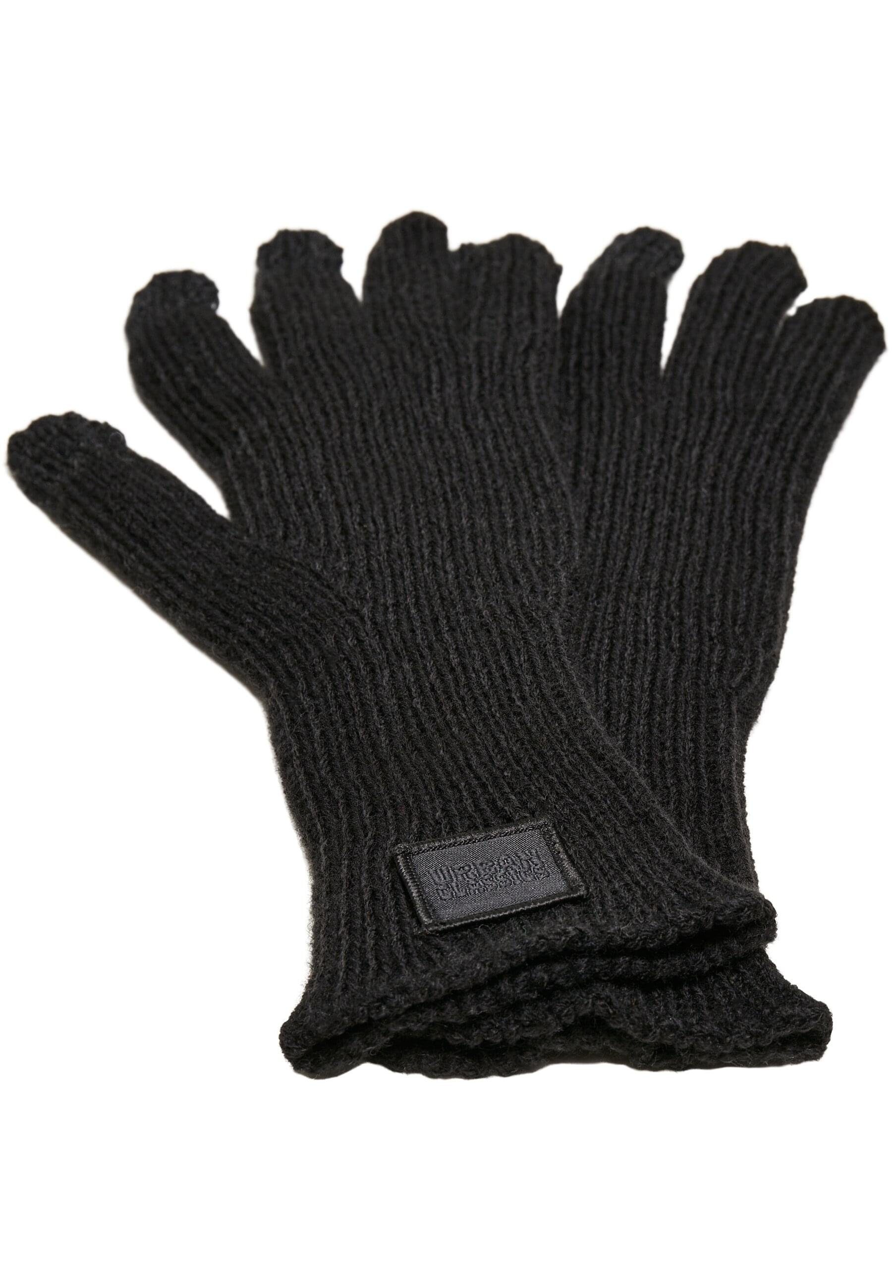 Knitted Mix black Unisex Baumwollhandschuhe Gloves CLASSICS Wool Smart URBAN