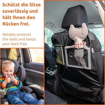 ECENCE Auto-Rückenlehnentasche 1x Rückenlehnen-Schutz Rücksitz-Organizer (1-tlg)