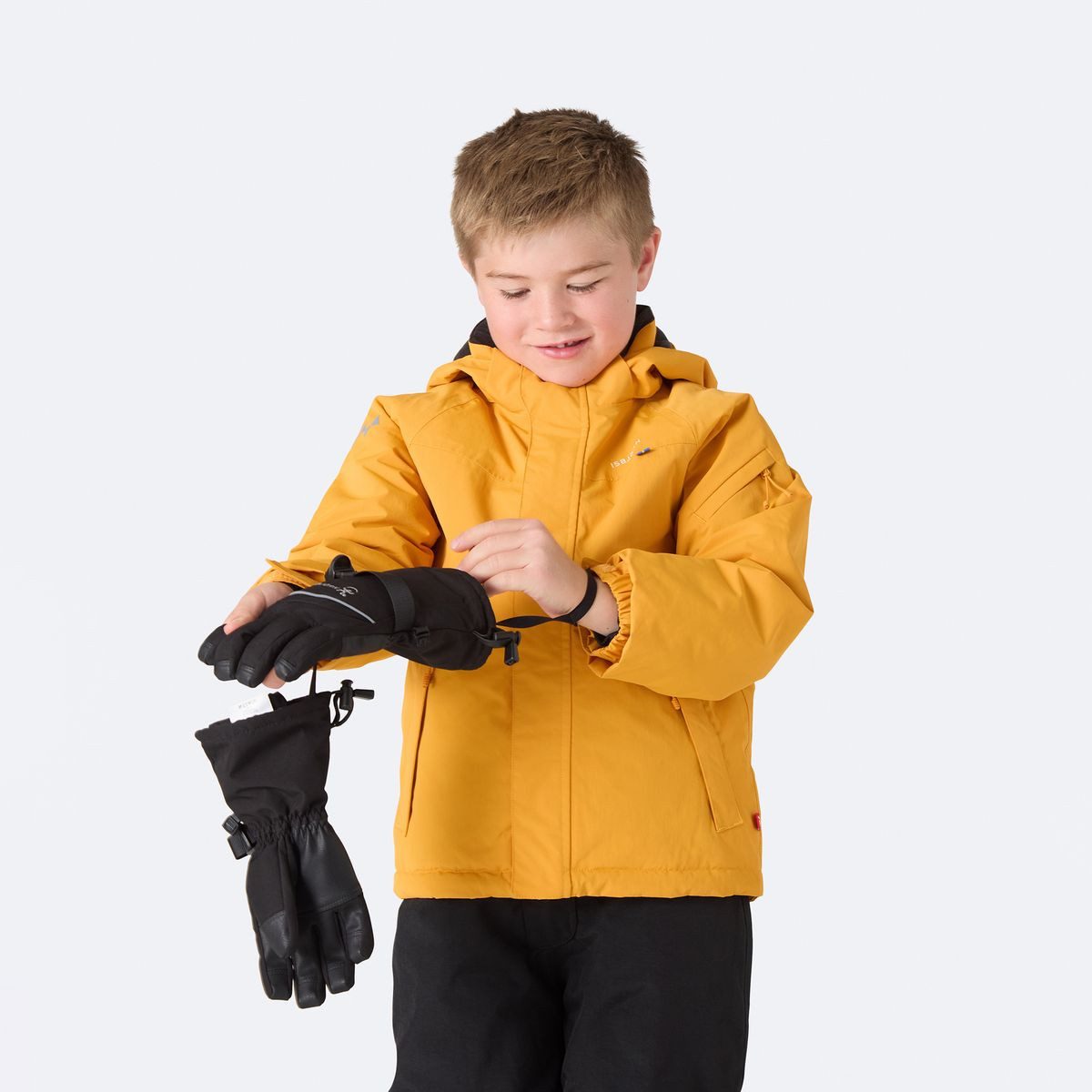 Isbjörn Skihandschuhe Tundra Finger Glove Kids 5-6yr Wasserdichte, winddichte Skihandschuhe für Kinder mit Primaloft®