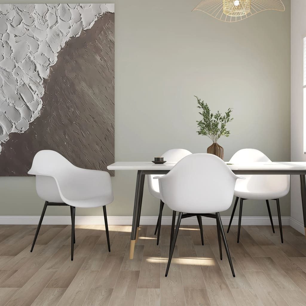DOTMALL Esszimmerstuhl (4 St), Kunststoff Metallbeine, günstig online kaufen