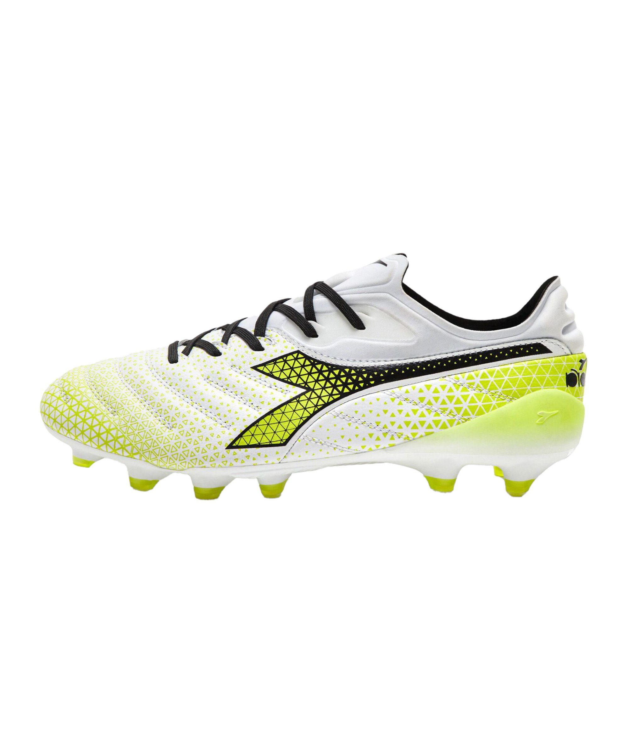 Diadora Diadora Brasil Elite Tech GR FG Weiß Fußballschuh