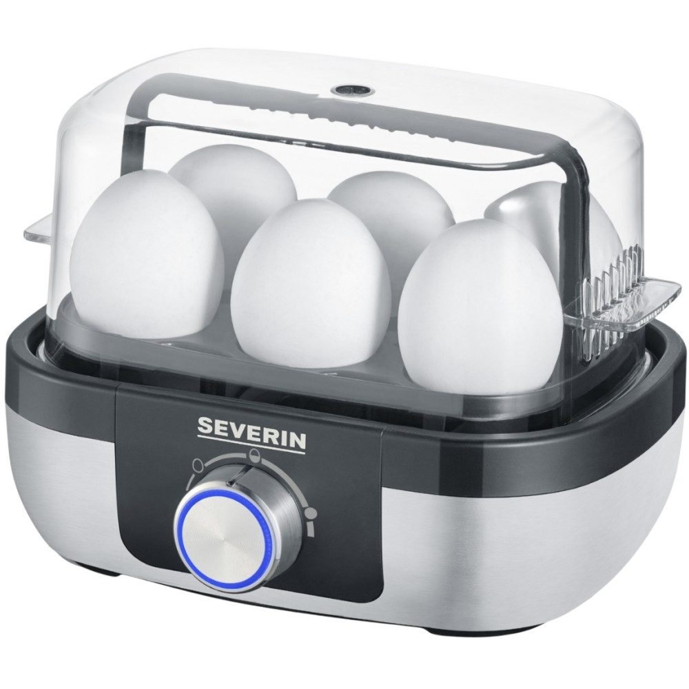 Severin Eierkocher Severin EK 3169 Eierkocher für 1-6 Eier, 420 W, schwarz