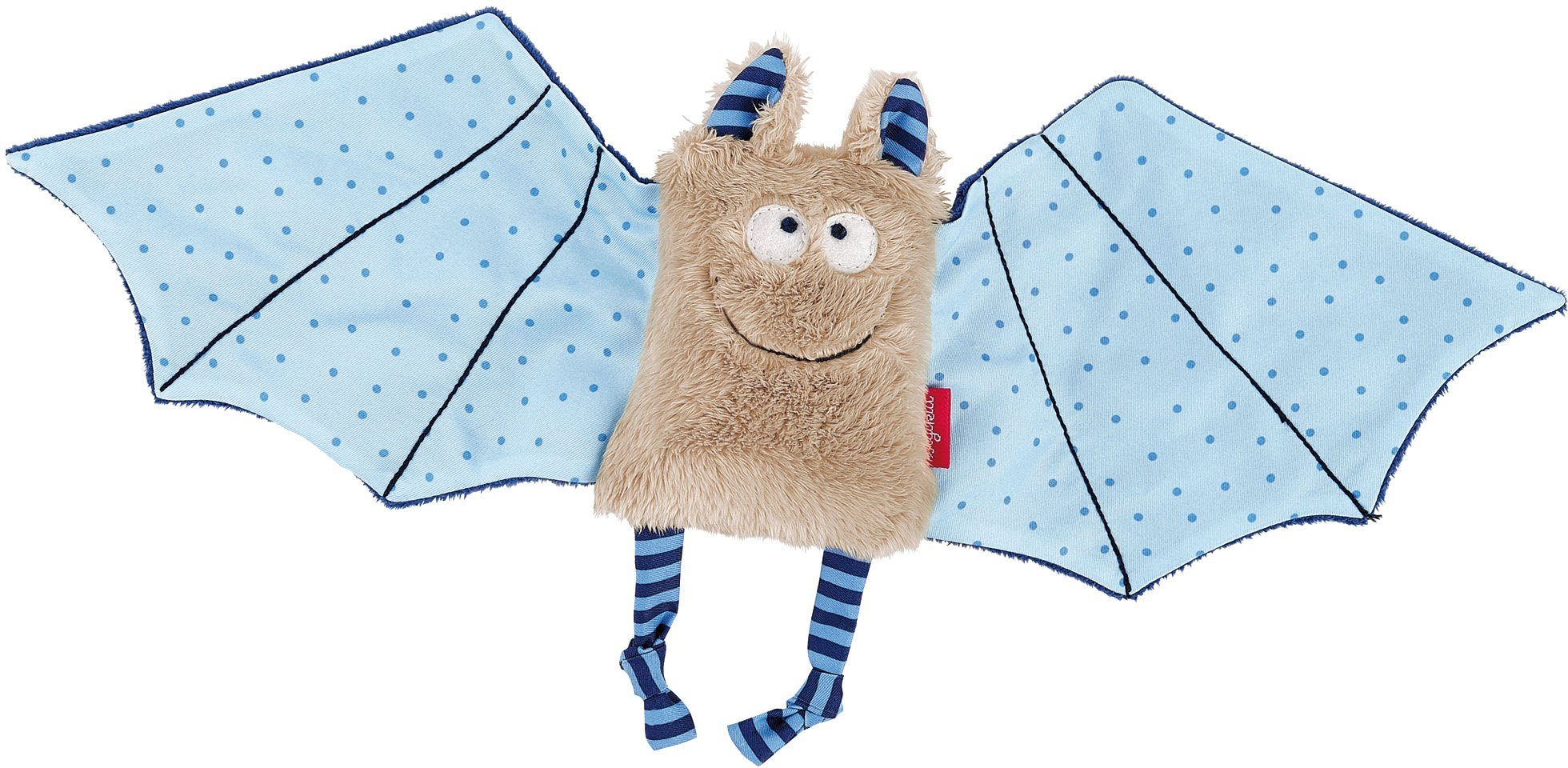 Schnuffeltuch blau Fledermaus, Sigikid