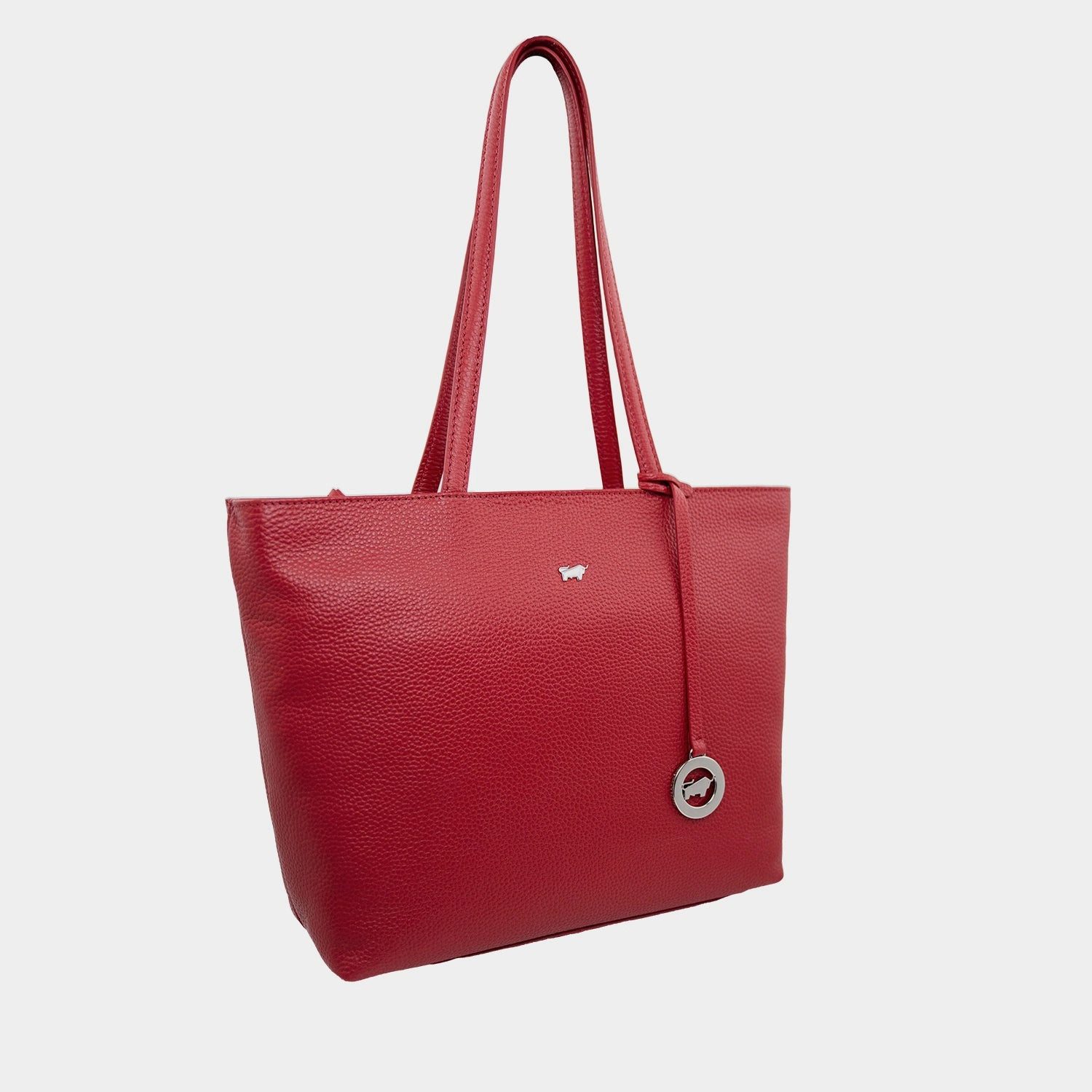 Braun Büffel Umhängetasche HANNA Shopper S red