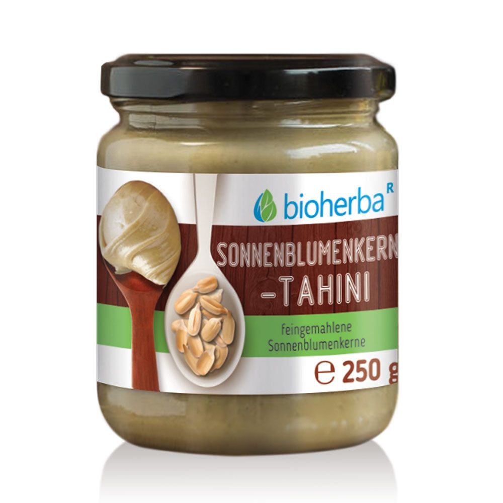 BIOHERBA R Sonnenblumenkern Tahini 250 g Glas