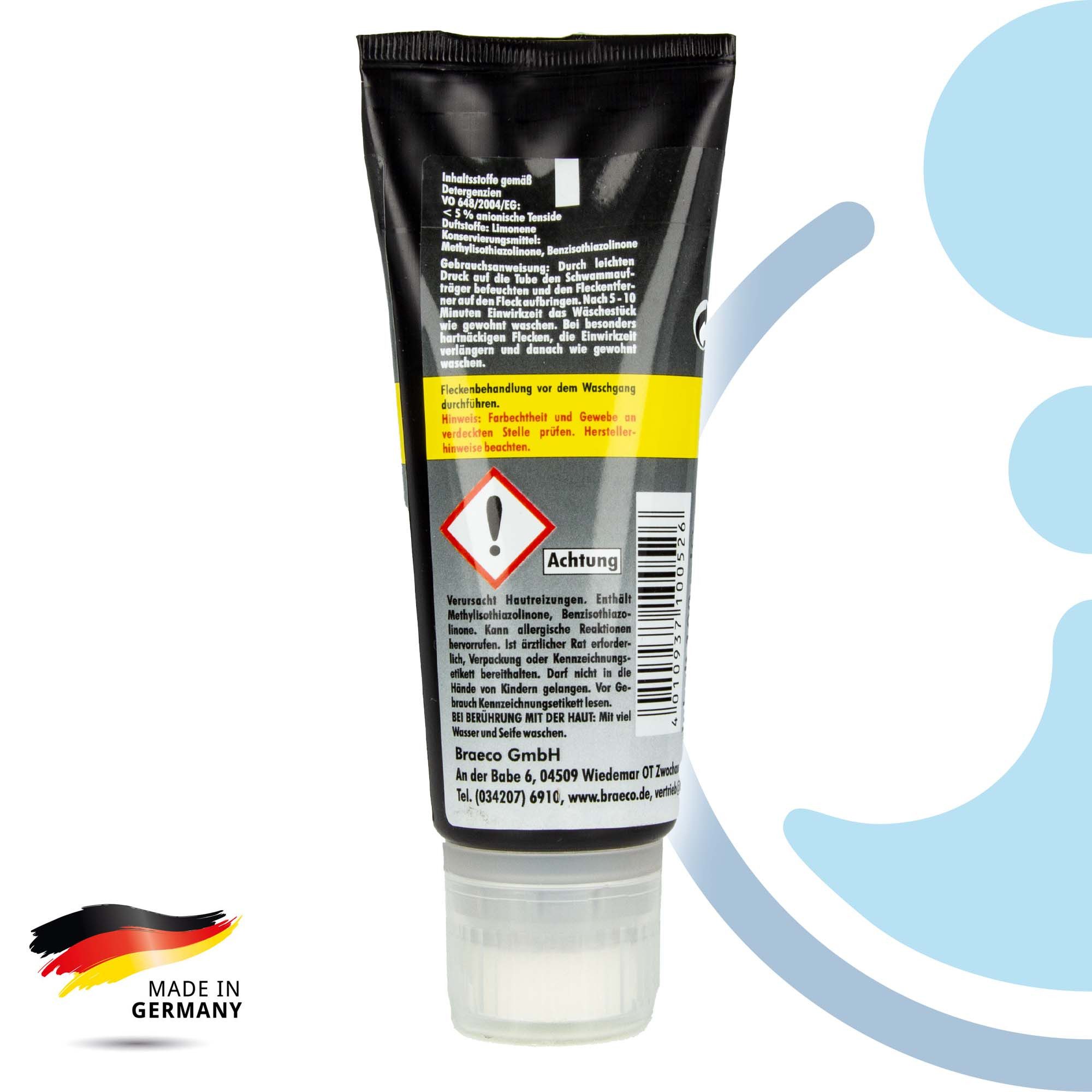 Ahrenshof Prax Fleck weg - mit Gallseife - 100 ml, Farb- und Gewebeschonend Gallseife