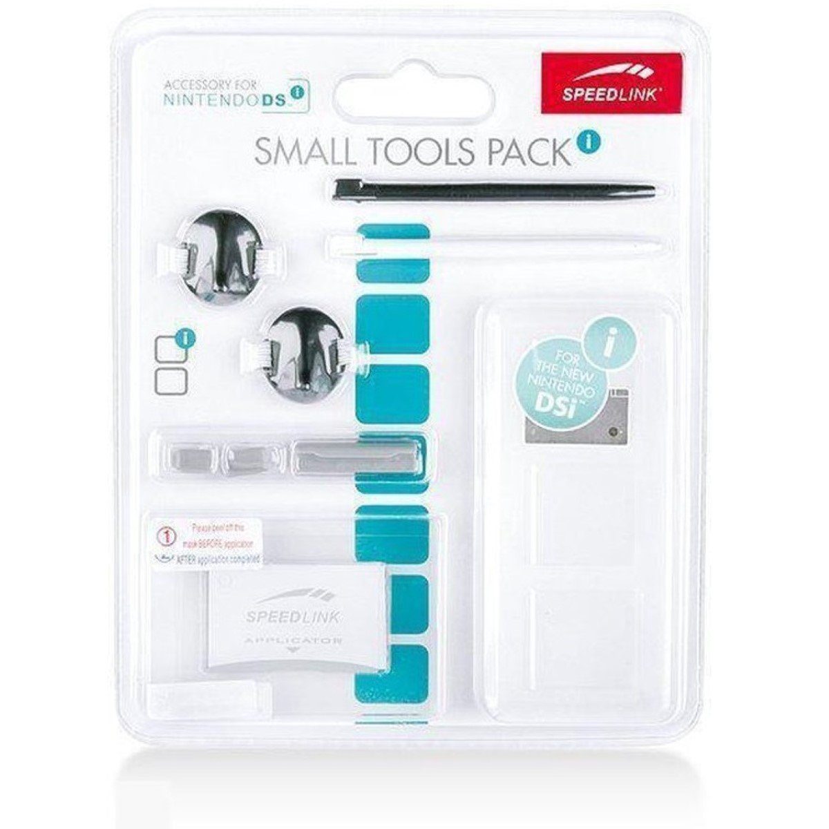 Speedlink 8in1 Set Spiele-Hülle Game-Case Folie Stifte Gaming-Controller (Spar-Set, Touch-Pen, Display-Schutzfolie, etc für Nintendo DSi Konsole)