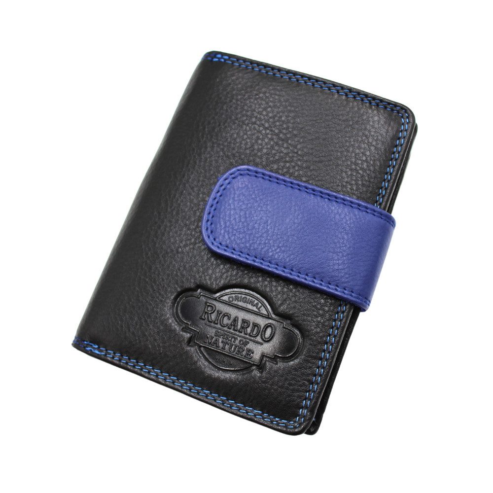 Geldbörse Nappaleder Bi-Color Portemonnaie, RFID-Schutz>11/842