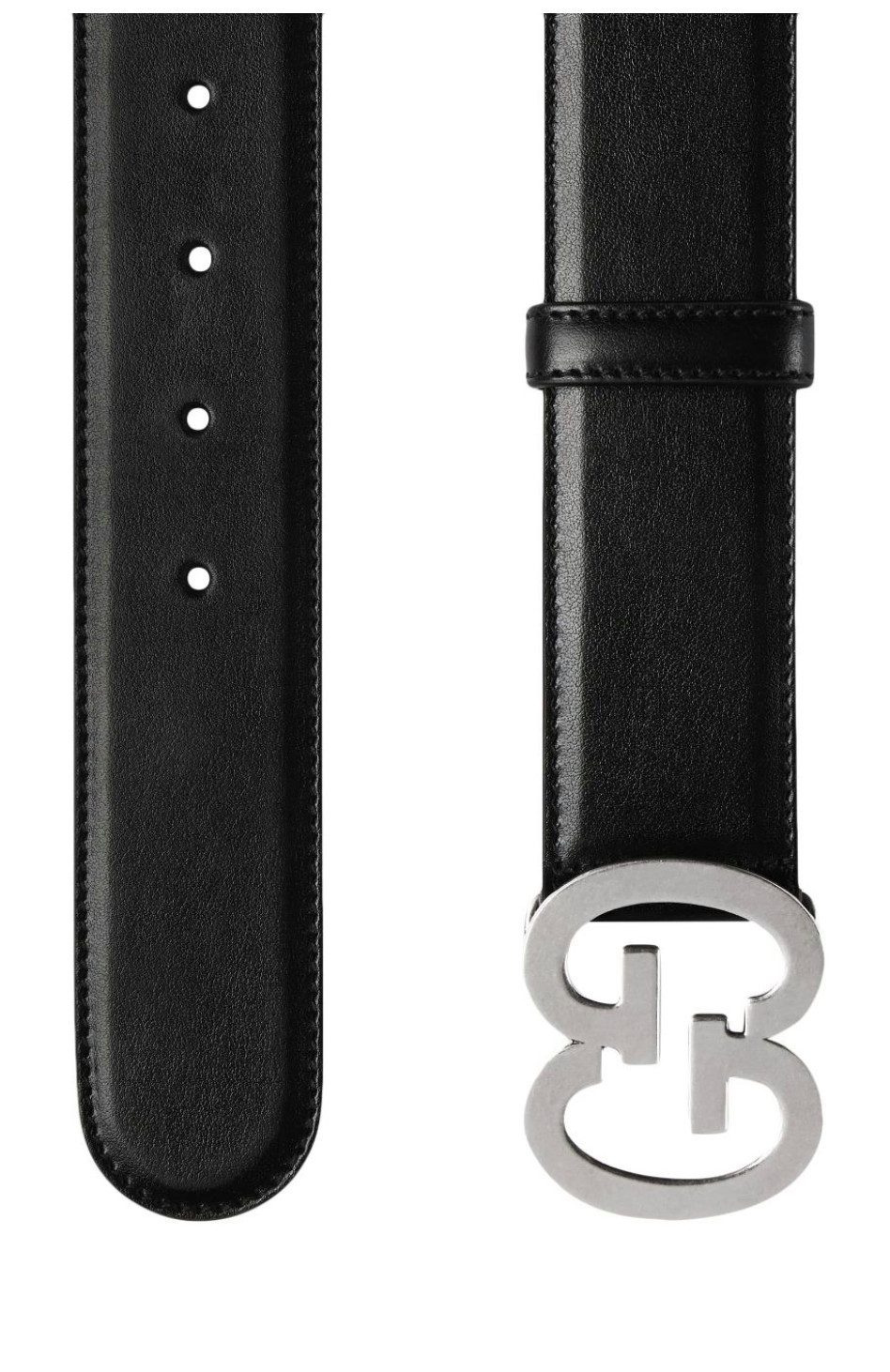 GUCCI Ledergürtel GG Gürtel Interlocking Schnalle günstig online kaufen