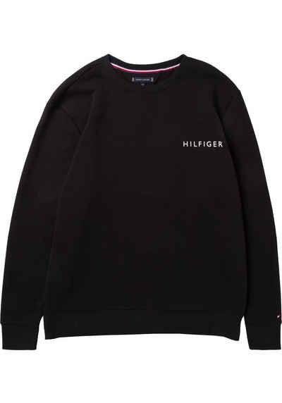 Tommy Hilfiger Big & Tall Sweater Sweatshirt BT-POP COLOR (1-tlg) mit Tommy Hilfiger Stickerei am unteren Ärmel