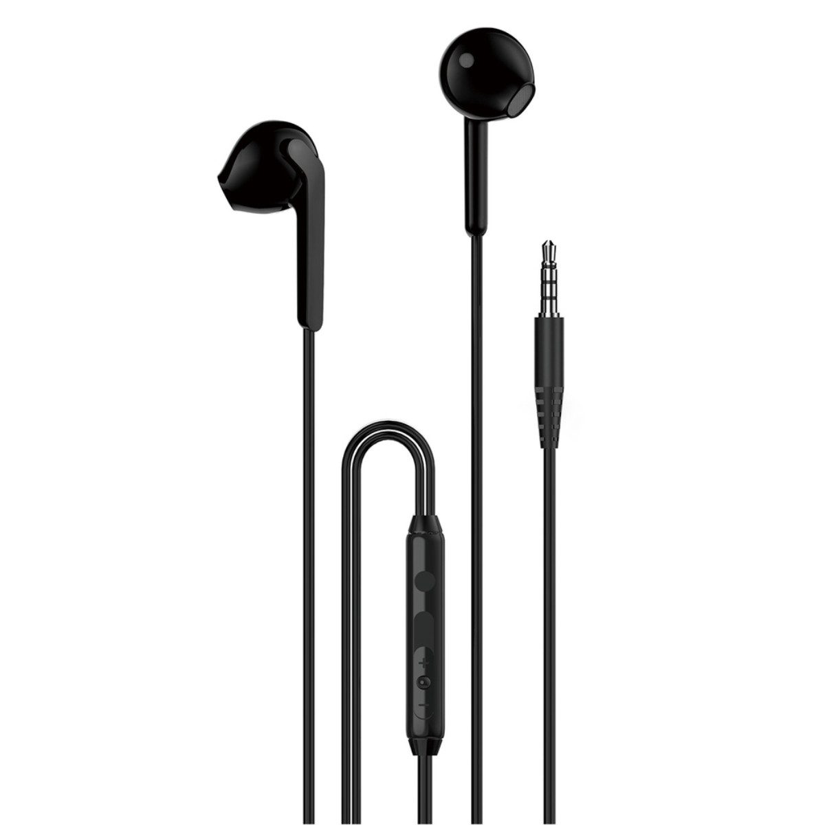 Dudao X3 In-Ear-Kopfhörer (Analoger 3,5 mm Sound mit Kabel-Fernbedienung für Alltag und Calls)
