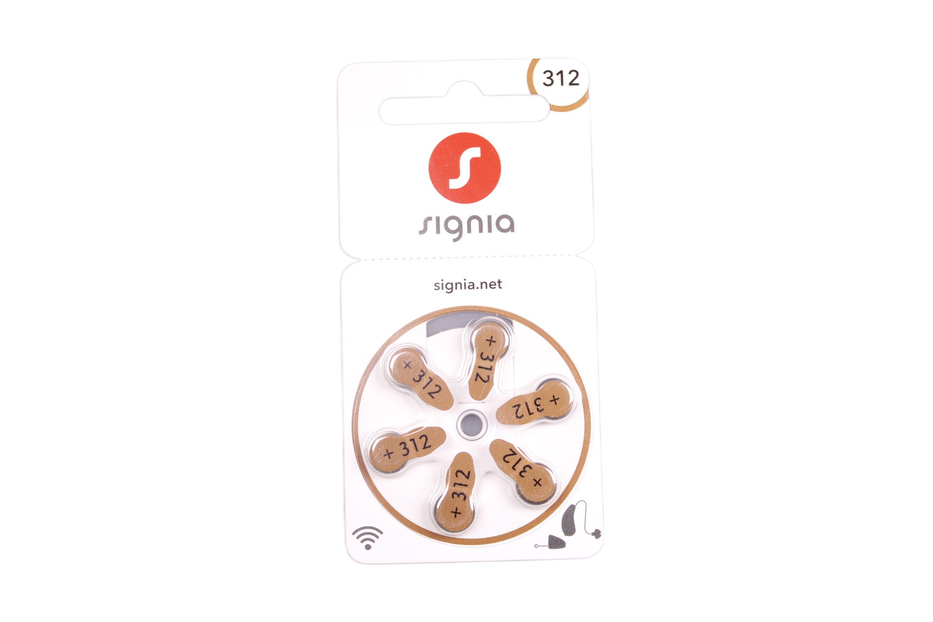 Signia Signia Hörgeräte Batterien 312 - 36 Batterien Knopfzelle
