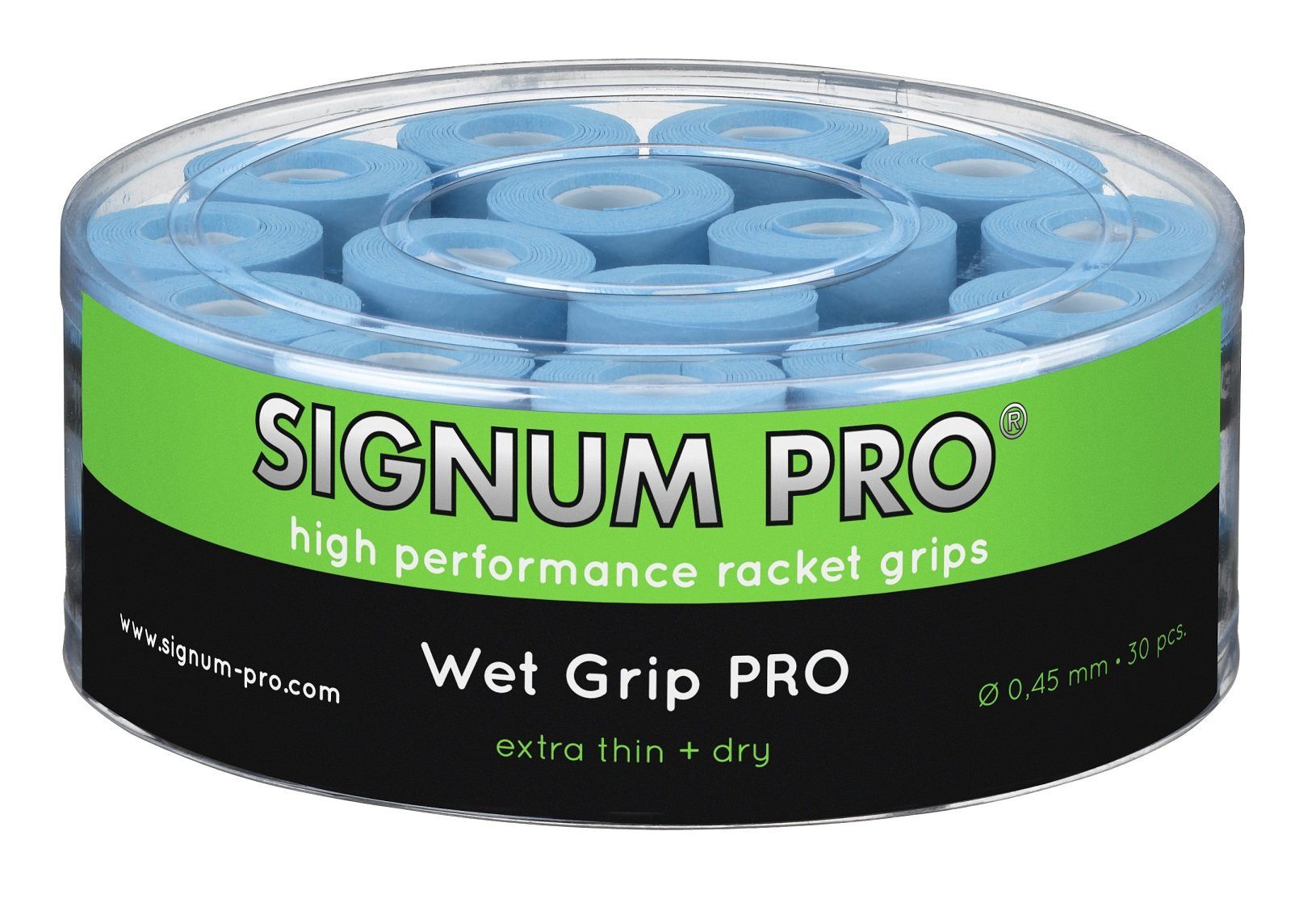 Griffband Overgrip Wet Pro 0.45mm blau 30er Box