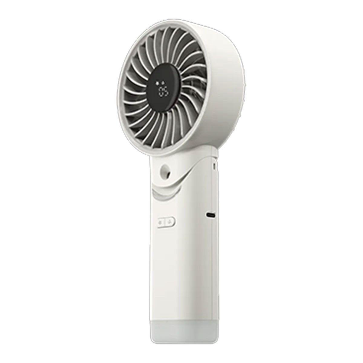 Nitecore Handventilator IzzCool 30 - Handventilator Mit Wasserzerstäuber Cloud White