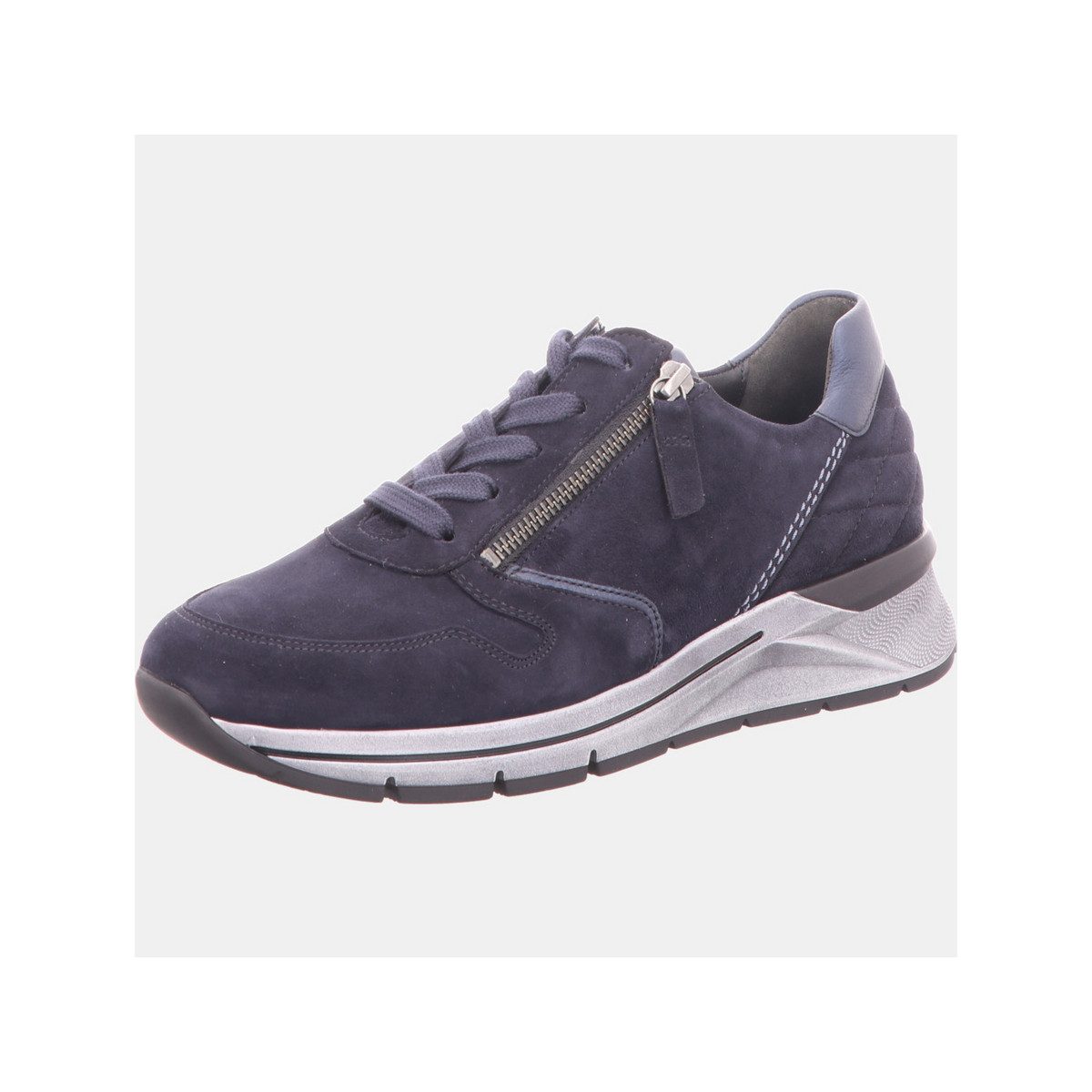 Freizeit Schnürer für Damen in blau Sneaker