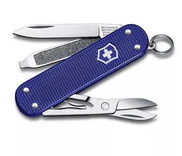 Victorinox Taschenmesser Victorinox Classic SD alox blau inkl. Etui, Victorinox Classic SD alox blau inkl. Etui