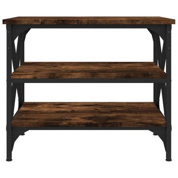 vidaXL Couchtisch Beistelltisch Räuchereiche 55x38x45 cm Holzwerkstoff (1-St)