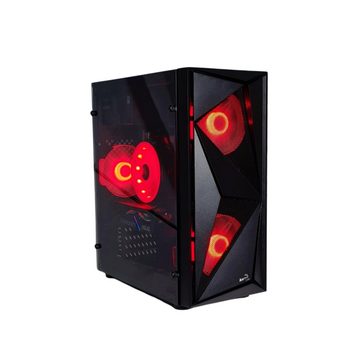 PC Store NCA Gaming PC GLIDER Intel 10 Kerner NVIDIA SSD HDD Windows 11 Gaming-PC (Intel Xeon XEON E5 2680v2, NVIDIA GeForce GTX 750, 16GB RAM 240GB SSD ohne HDD GB RAM, Luftkühlung, RGB Lüfter mit Controller, 700 Watt Netzteil, WLAN 5 AC, Bluetooth)