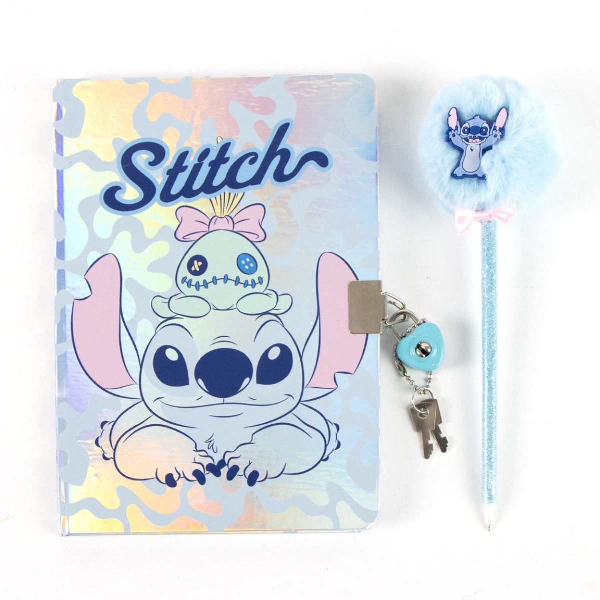 Disney Notizblock Stitch Schulset Kinder kompakt für Schreiben Zeichnen Lernen unterwegs