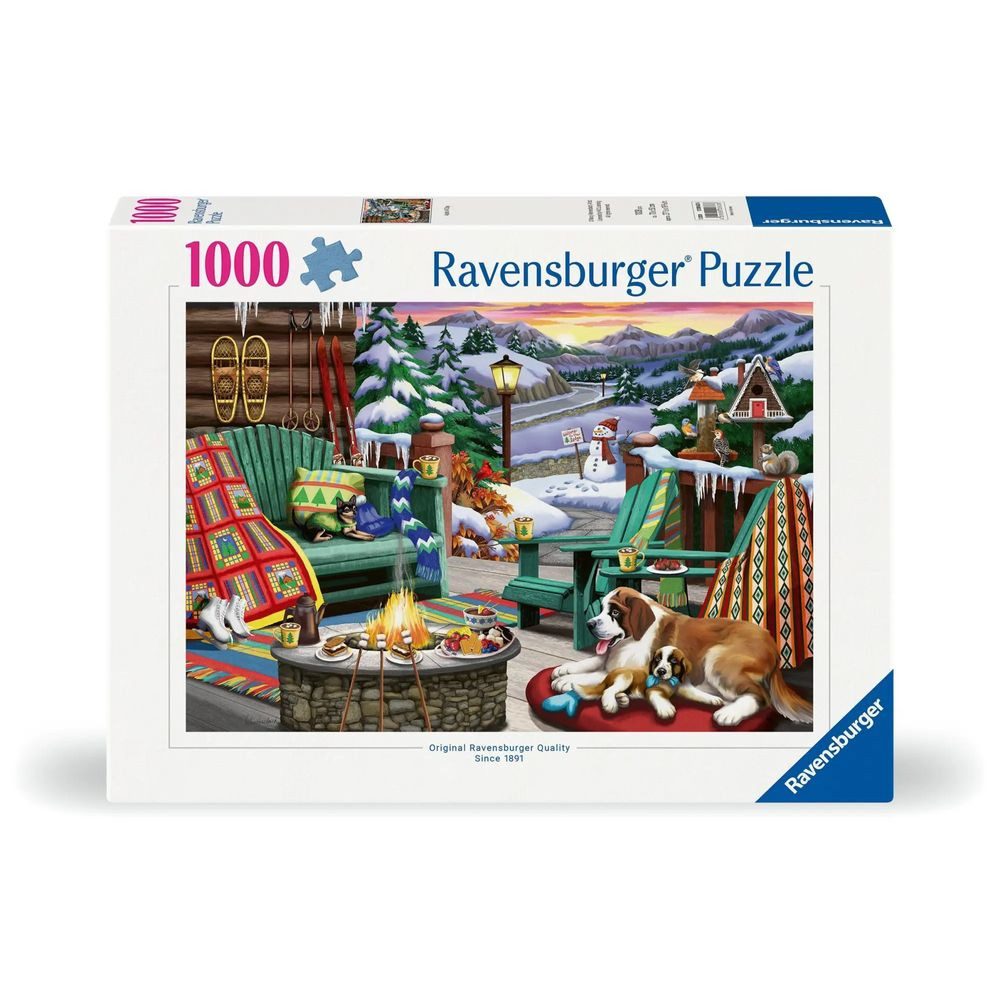 Ravensburger Puzzle Erwachsenenpuzzle 1000 Teile - Wohlfühlabend, 1000 Puzzleteile