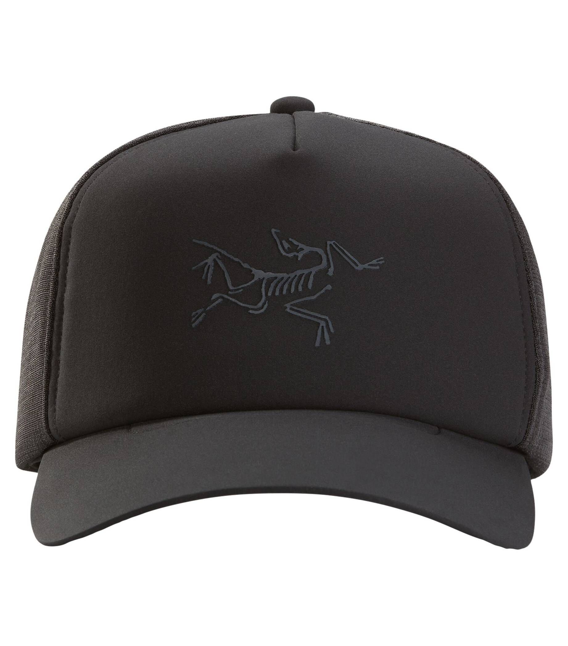 Arcteryx Baseball Cap Outdoor-Cap BIRD CURVED BRIM TRUCKER HAT schwarz (200) | Baseball Caps