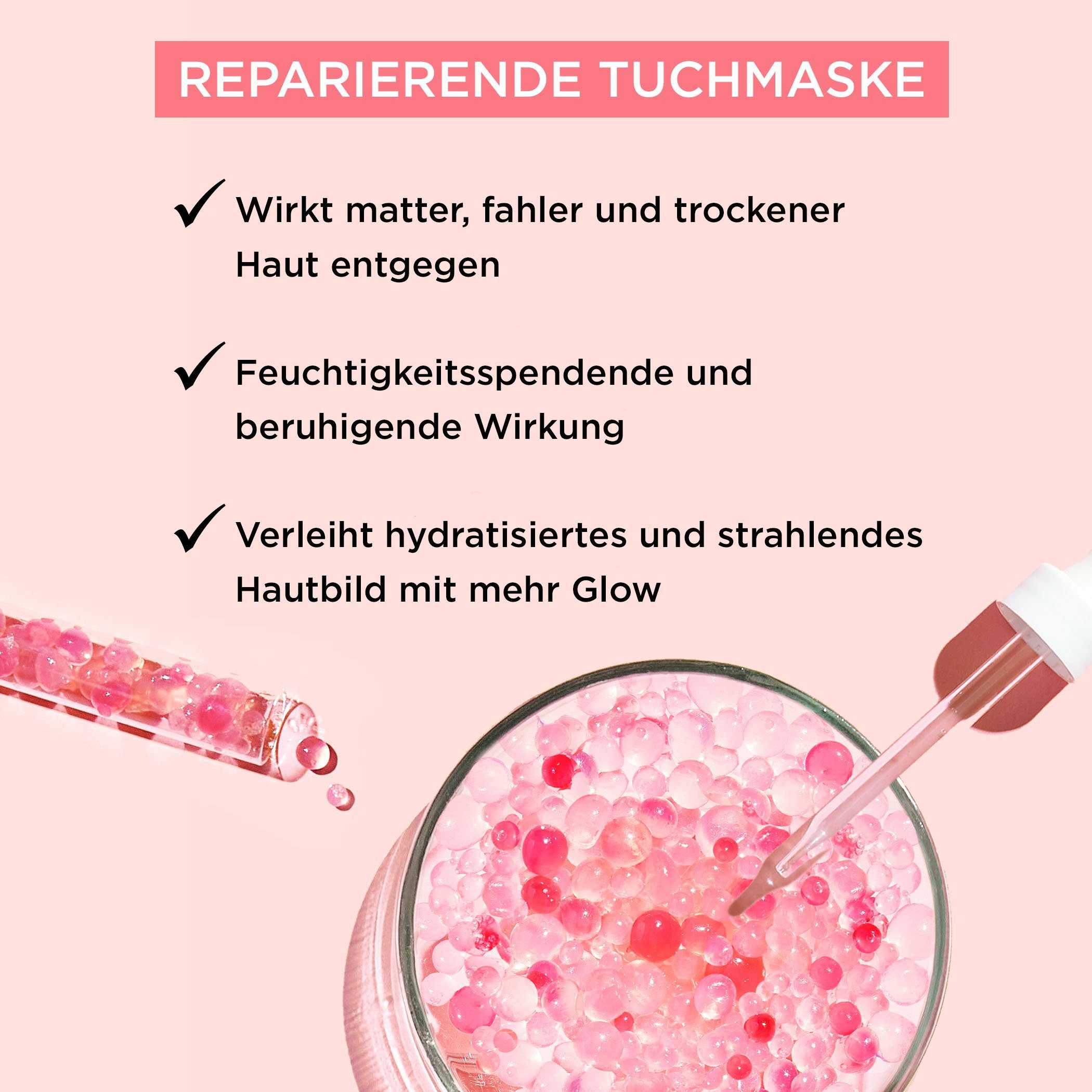 Reparierende Garnier Tuchmaske Tuchmaske SkinActive GARNIER