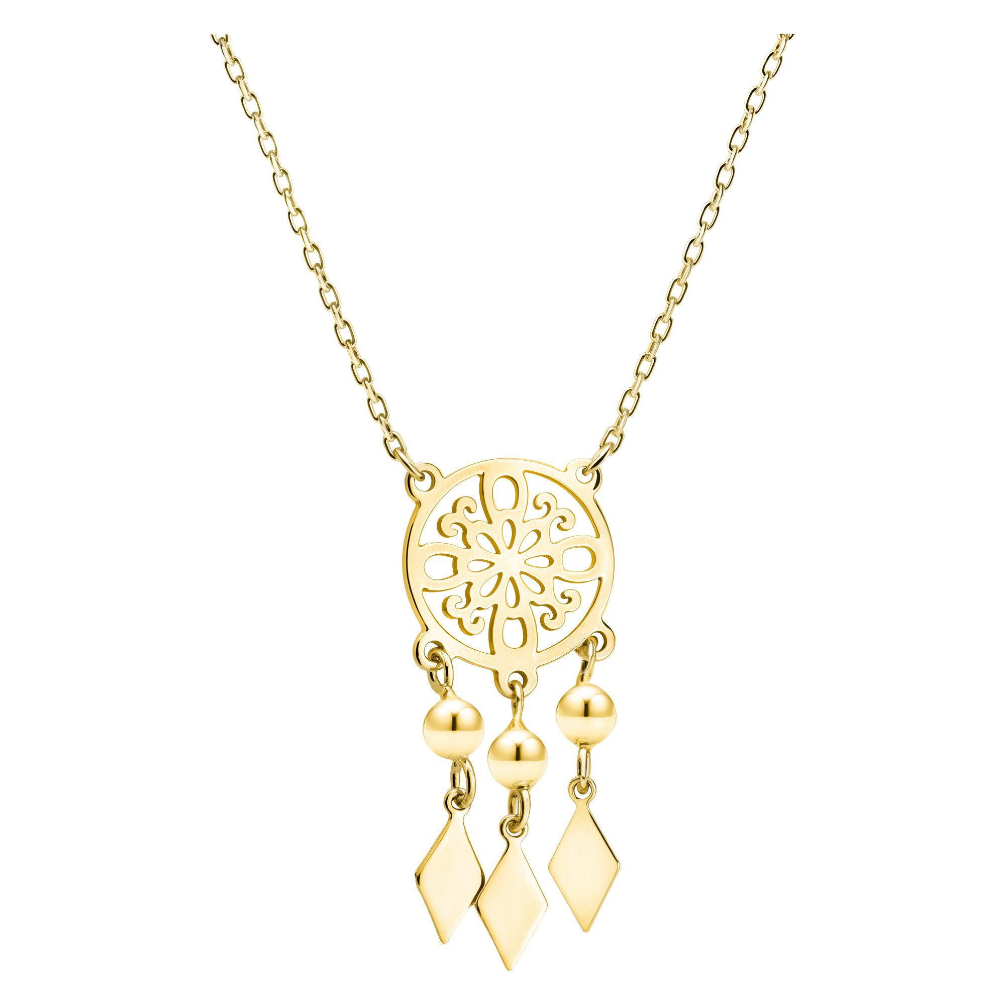 Sofia Milani Kette mit Anhänger Traumfänger, 925 Silber Damen Schmuck - N07 günstig online kaufen