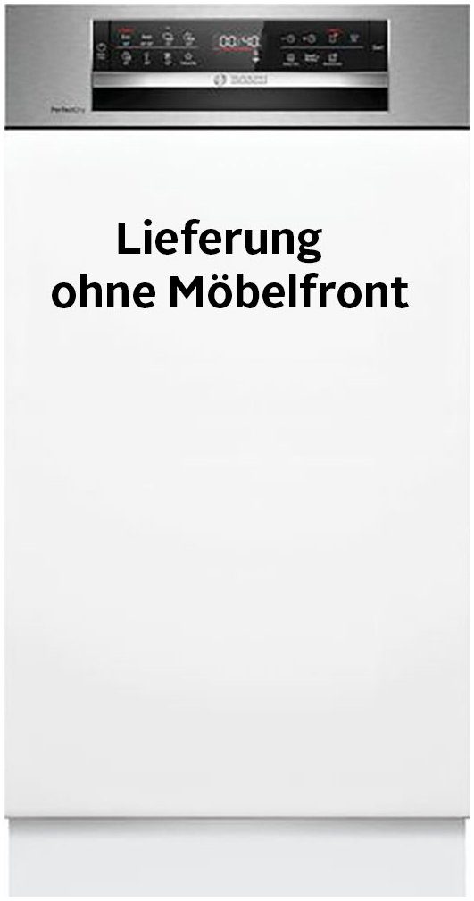 BOSCH teilintegrierbarer Geschirrspüler Serie 6 SPI6ZMS29E, 10 Maßgedecke, Mit 3-fach Rack Matic & 2 Sprüharme im Oberkorb