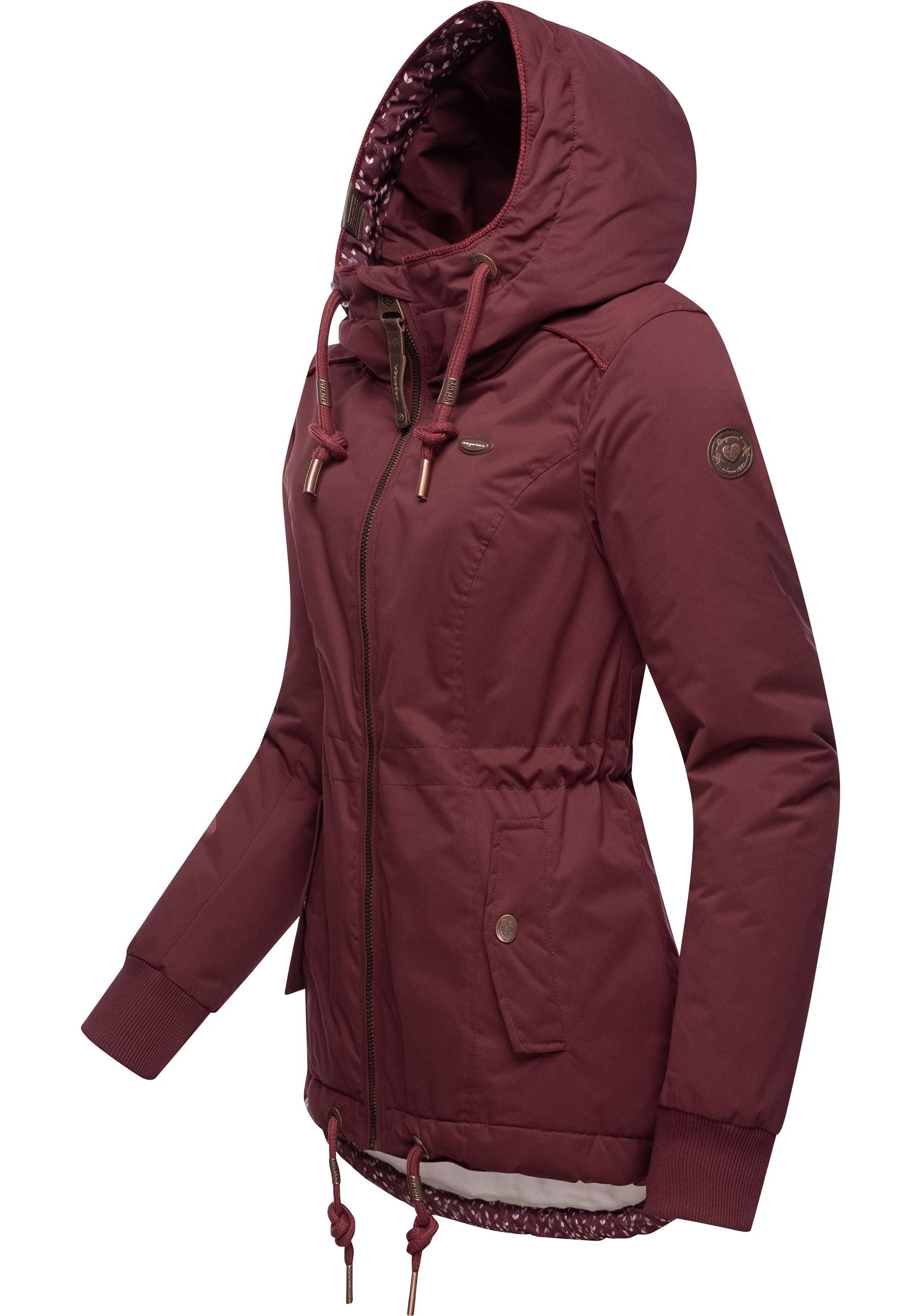 Ragwear Winterjacke "YM-Danka" mit Kapuze stylische Winter Outdoorjacke mit günstig online kaufen