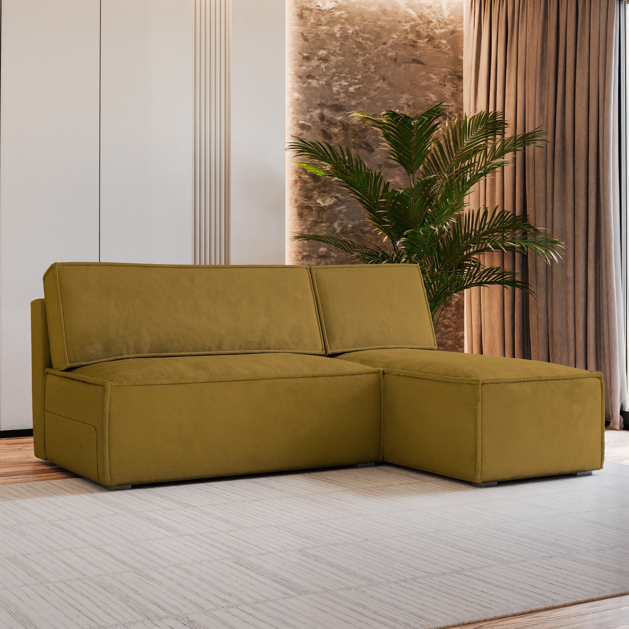 Masseno Ecksofa BRISO mit Schlaffunktion L-Form, günstig online kaufen
